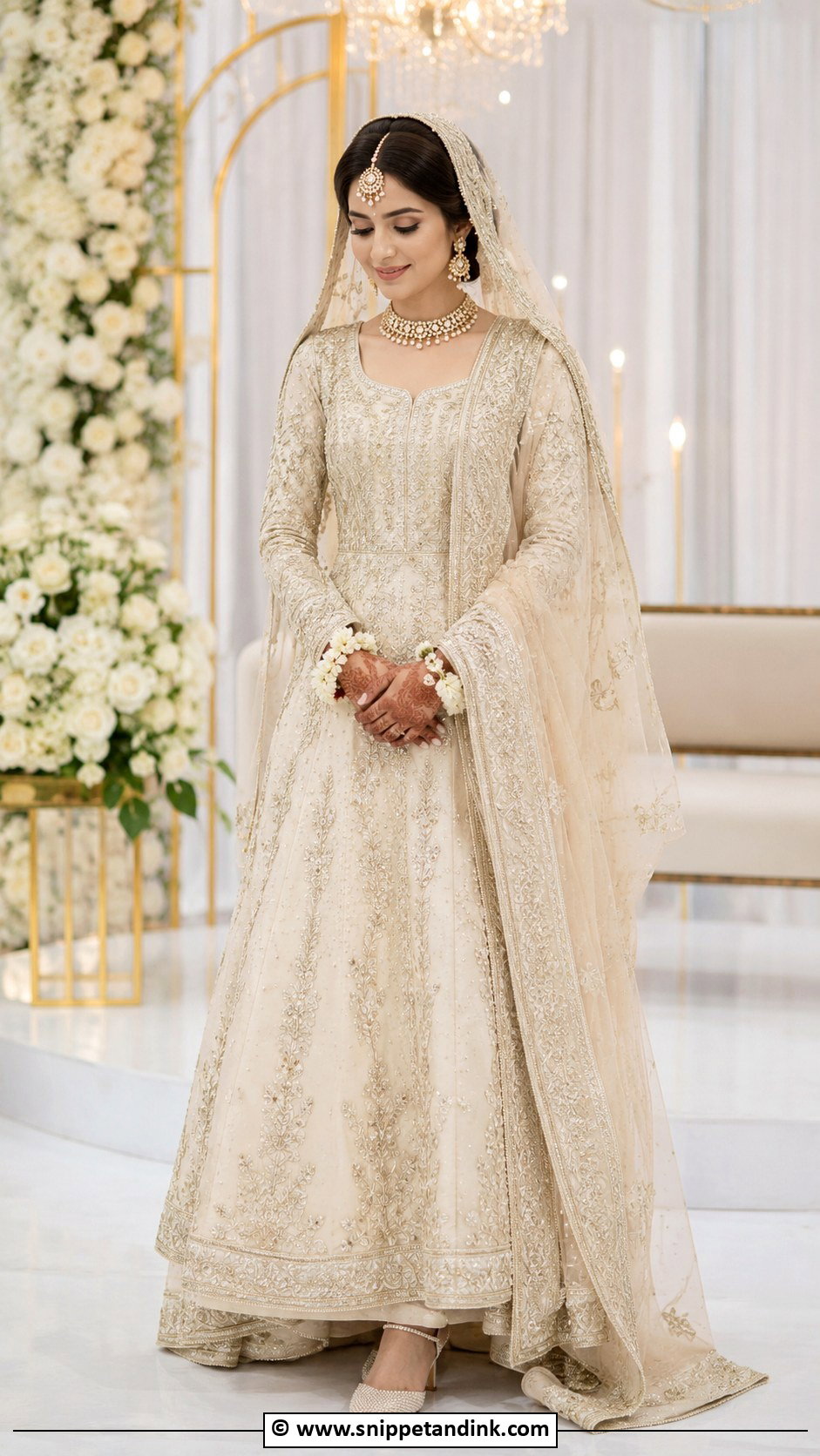 Pakistani Nikkah Dress For Wedding - Snippet and Ink - 25 Pakistani Dresses for Wedding