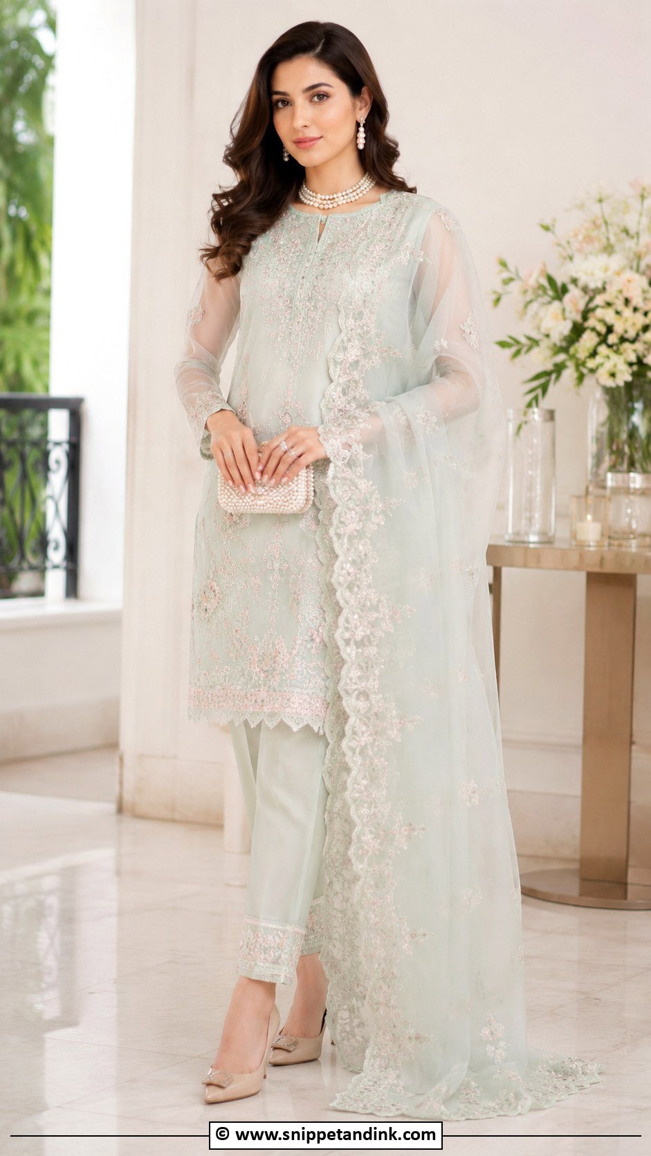 Pakistani Organza Dress For Wedding - Snippet and Ink - 25 Pakistani Dresses for Wedding