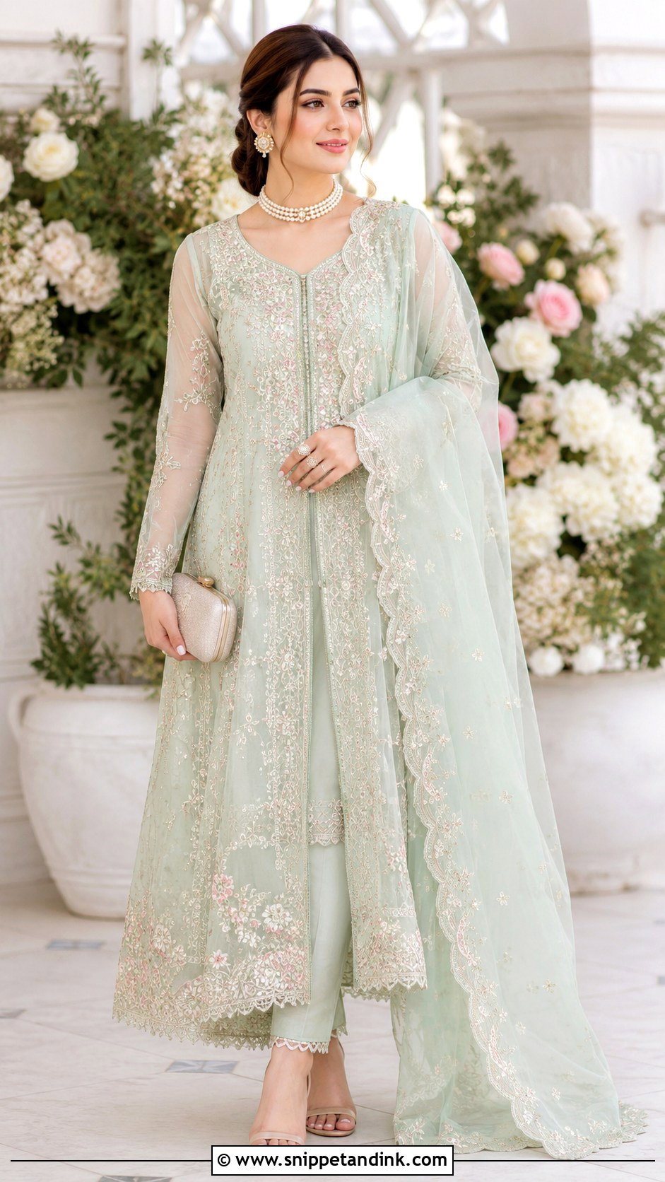 Pakistani Organza Dress - Snippet and Ink - 30 Pakistani Dress Design for Wedding Ideas