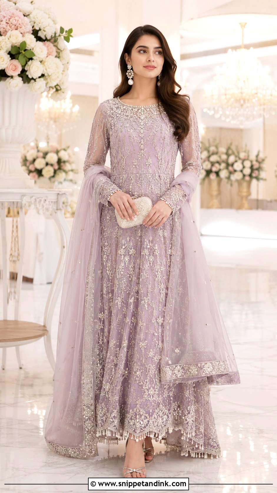 Pakistani Pastel Dress For Walima - Snippet and Ink - 25 Pakistani Dresses to Wear to a Wedding