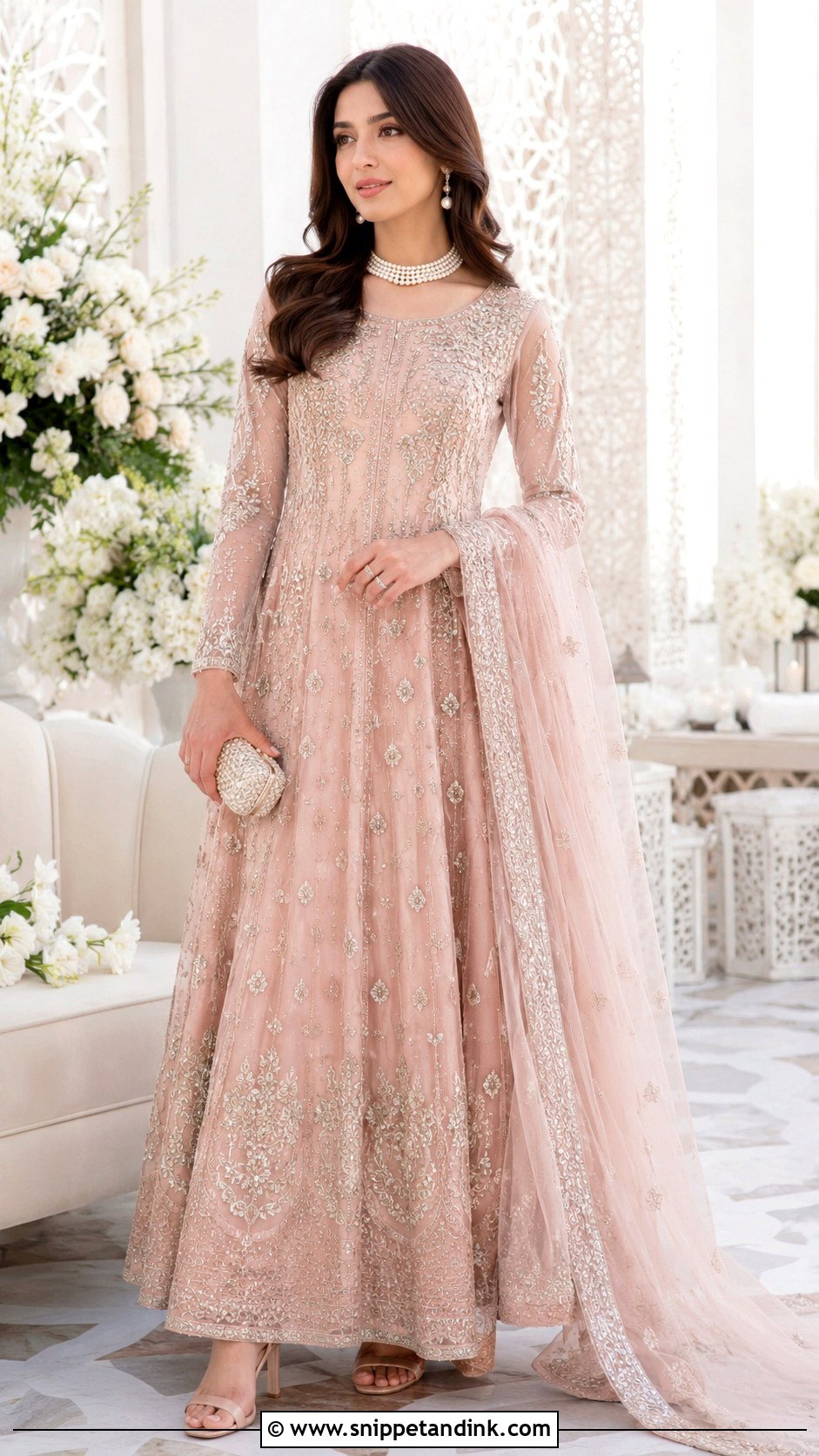 Pakistani Pastel Wedding Dress - Snippet and Ink - 25 Pakistan Wedding Dress Ideas
