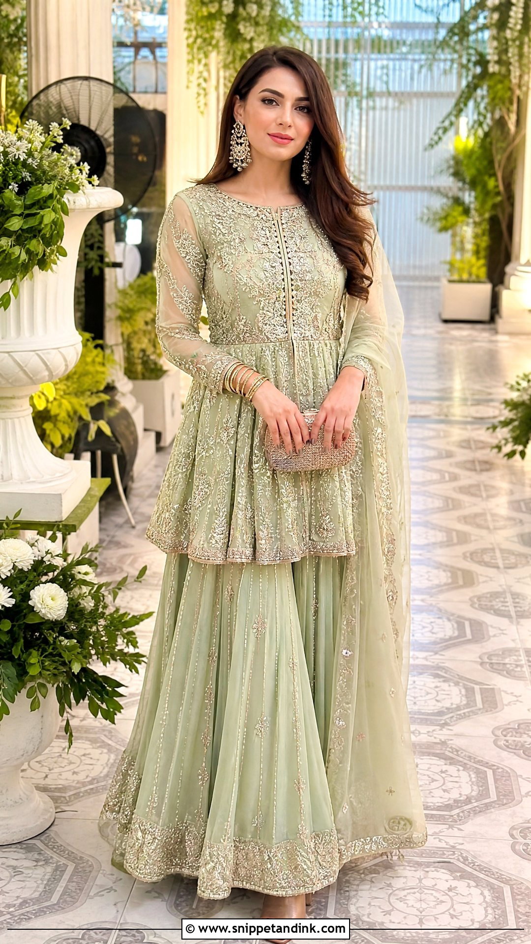 Pakistani Peplum Lehenga Dress - Snippet and Ink - 25 Pakistani Wedding Dresses Ideas