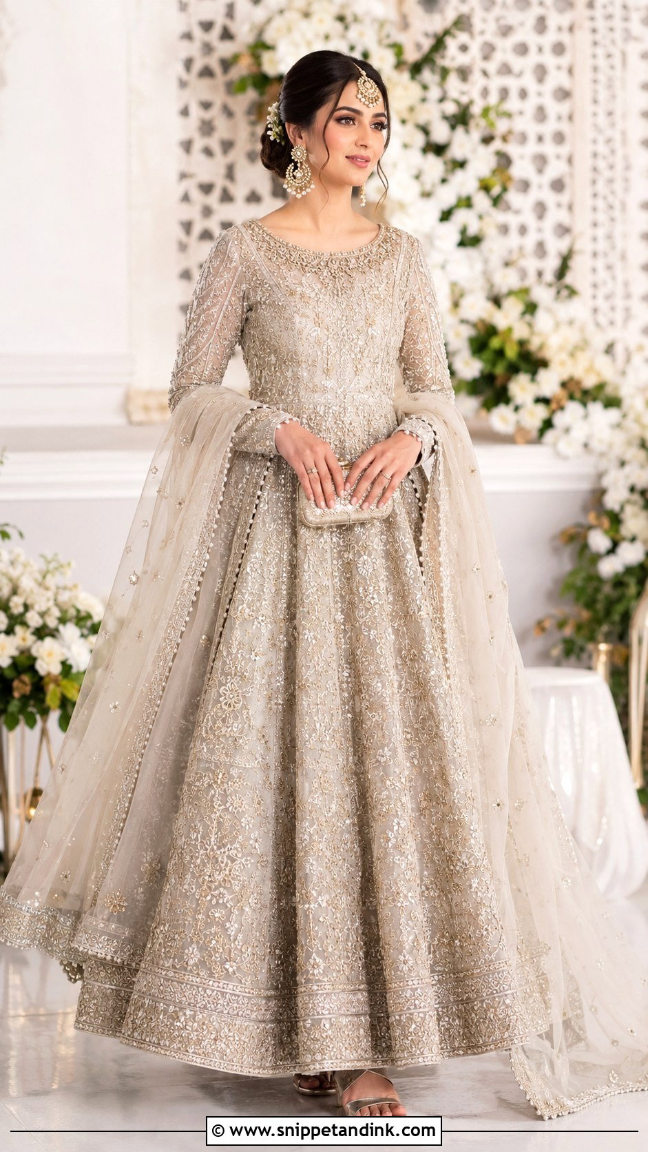 Pakistani Pishwas Dress - Snippet and Ink - 30 Pakistani Dress Design for Wedding Ideas