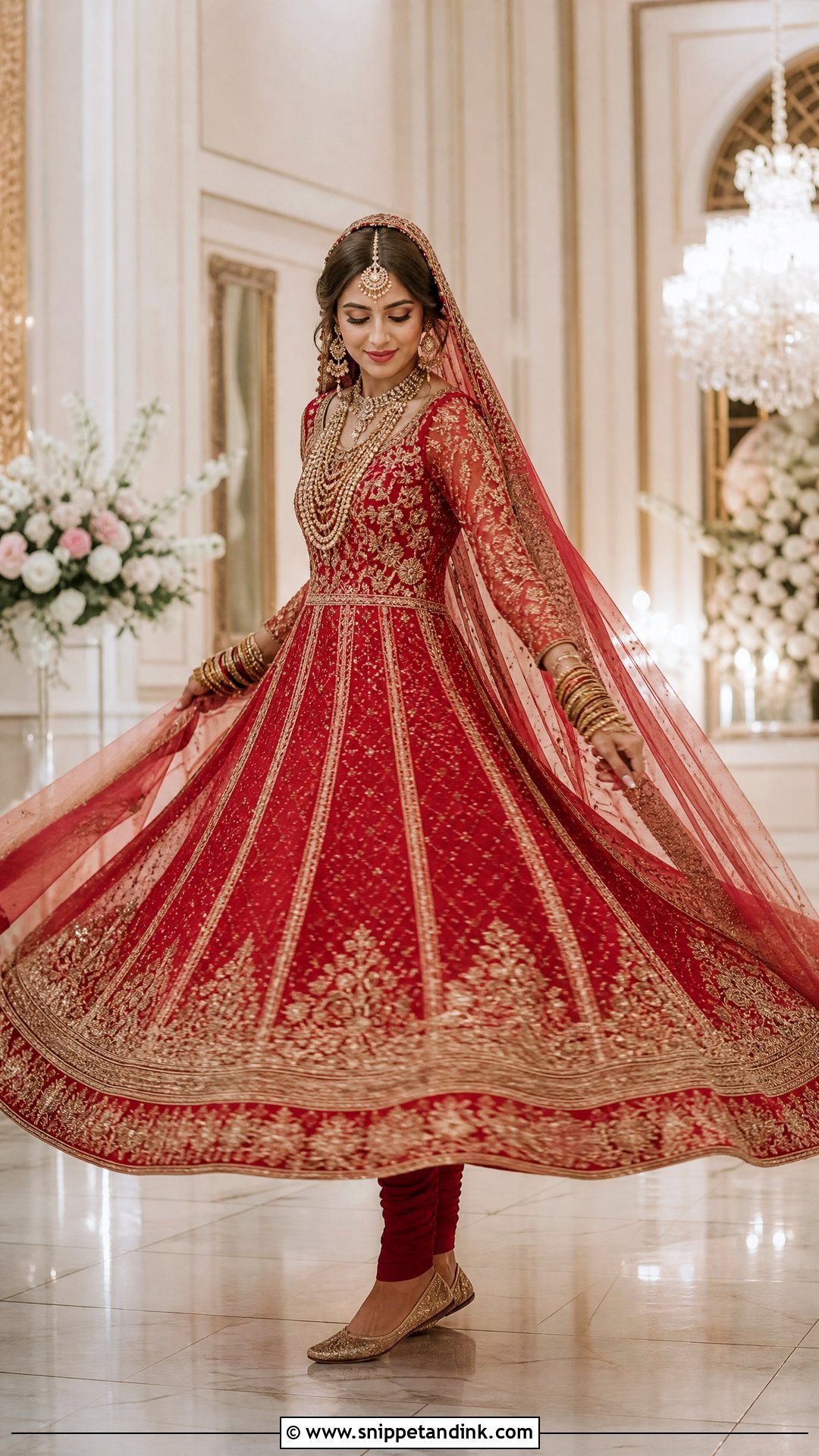 Pakistani Red Bridal Pishwas - Snippet and Ink - 20 Red Bridal Dress Pakistani Pakistan Ideas