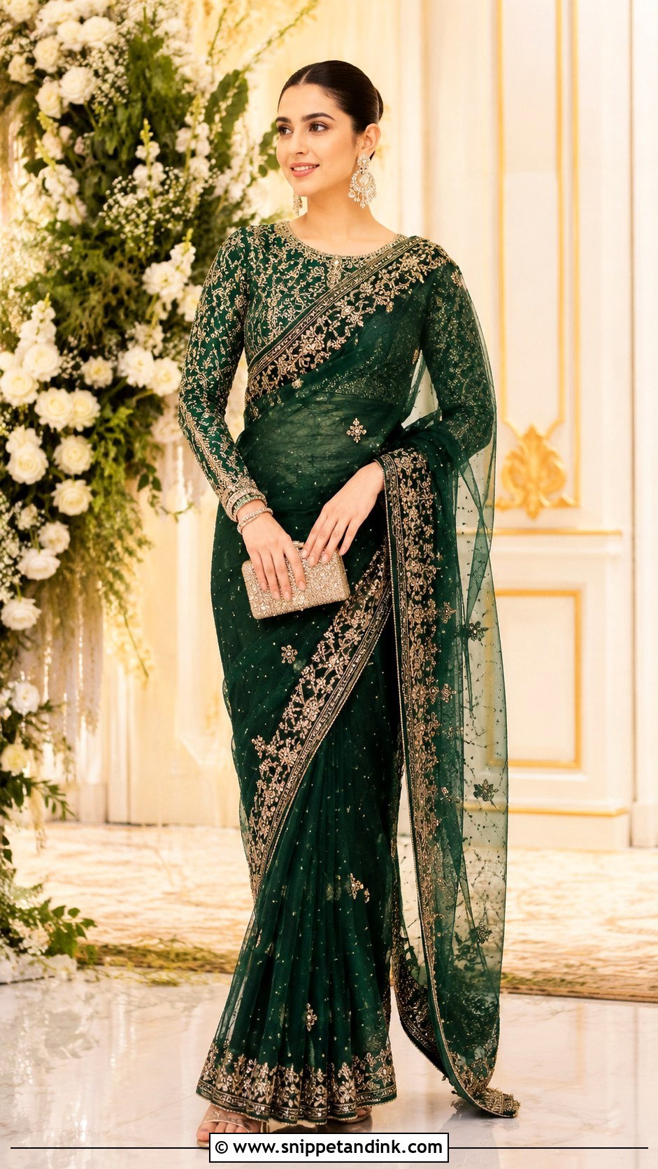 Pakistani Saree For Wedding - Snippet and Ink - 30 Pakistani Dress Design for Wedding Ideas