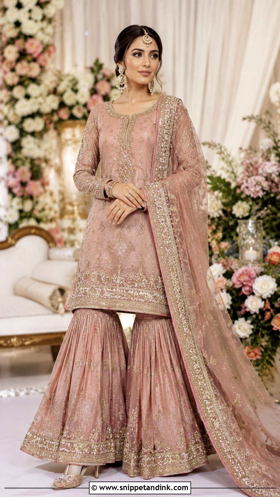 Pakistani Sharara For Wedding - Snippet and Ink - 25 Wedding Sharara Ideas