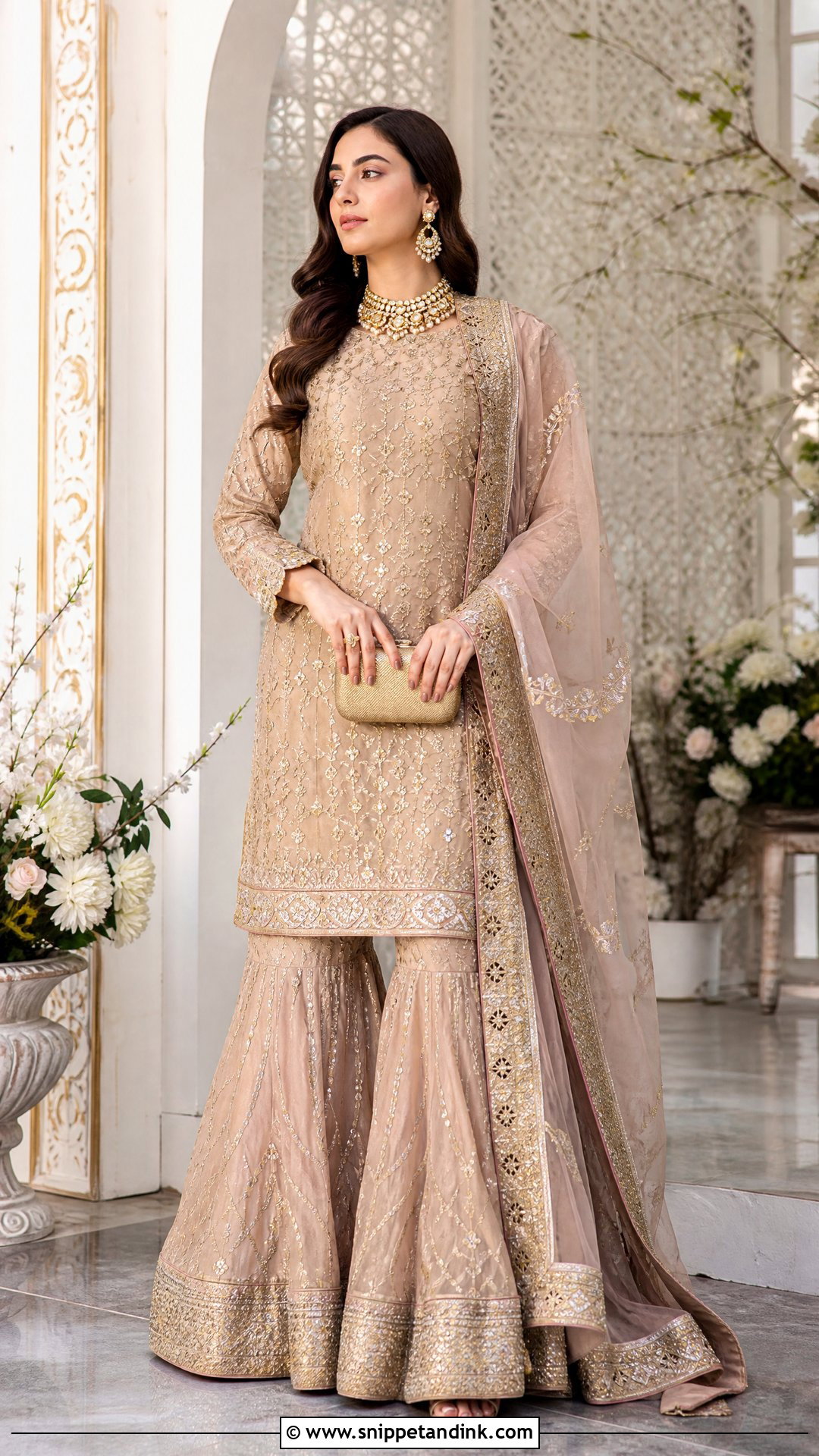 Pakistani Sharara Suit - Snippet and Ink - 25 Heavy Sharara Suits for Wedding