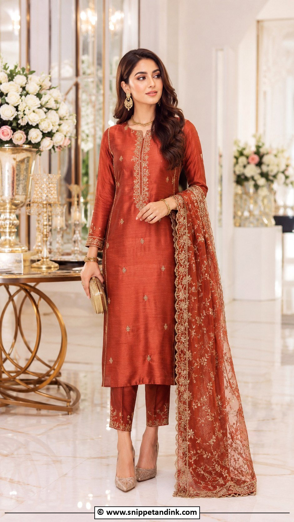 Pakistani Silk Suit For Sister Wedding - Snippet and Ink - 25 Pakistani Wedding Outfits Sisters Ideas