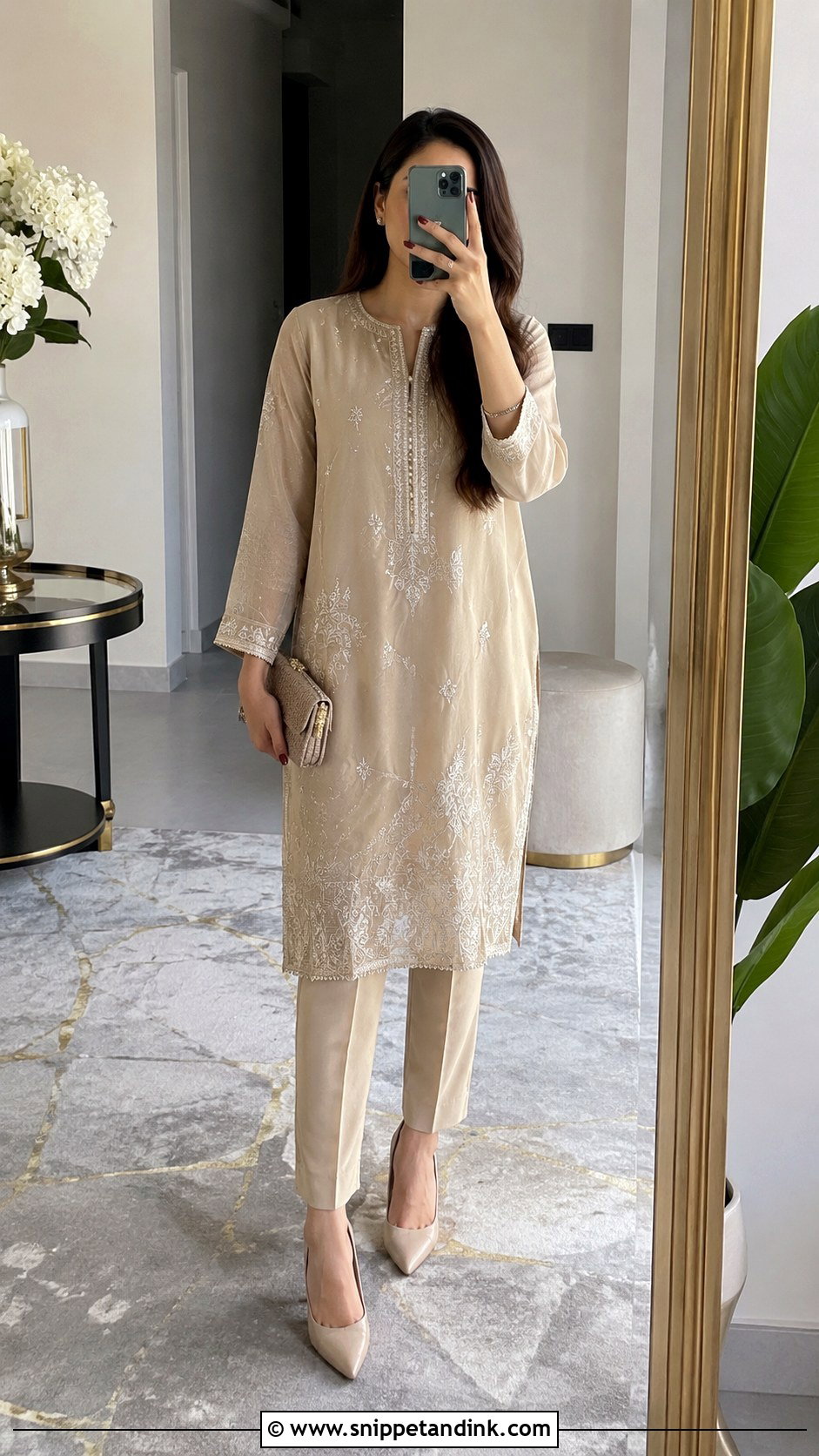 Pakistani Two Piece Formal Dress - Snippet and Ink - 25 Pakistani Party Wear Wedding Dresses