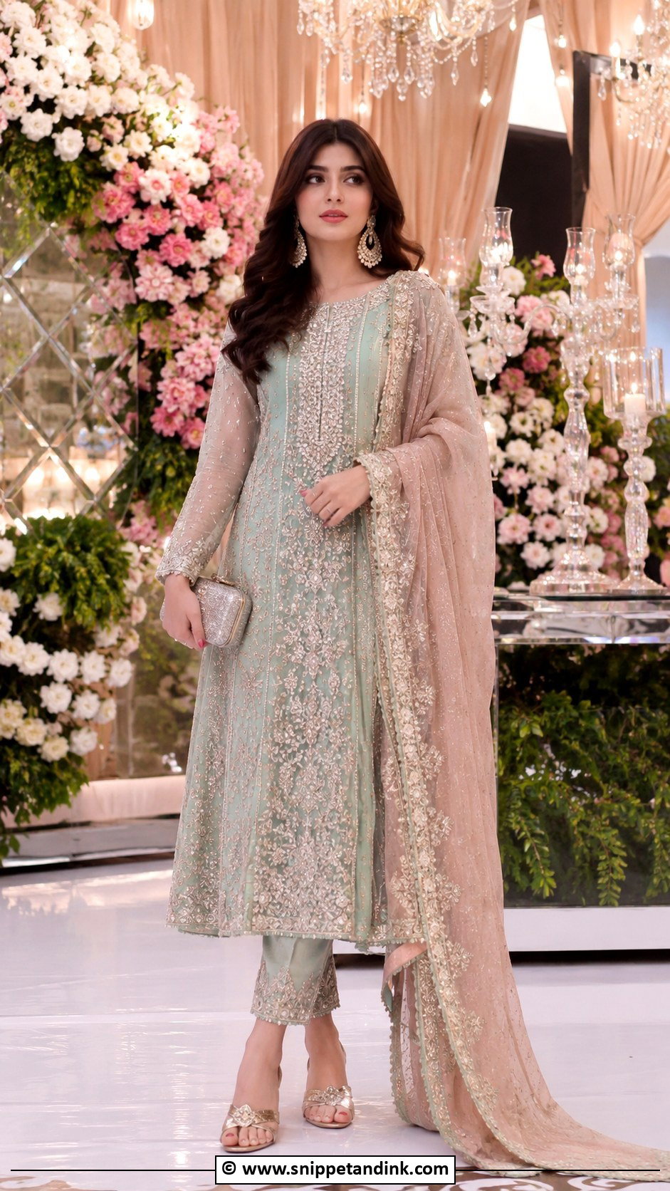Pakistani Wedding Frock - Snippet and Ink - 30 Wedding Frock Designs