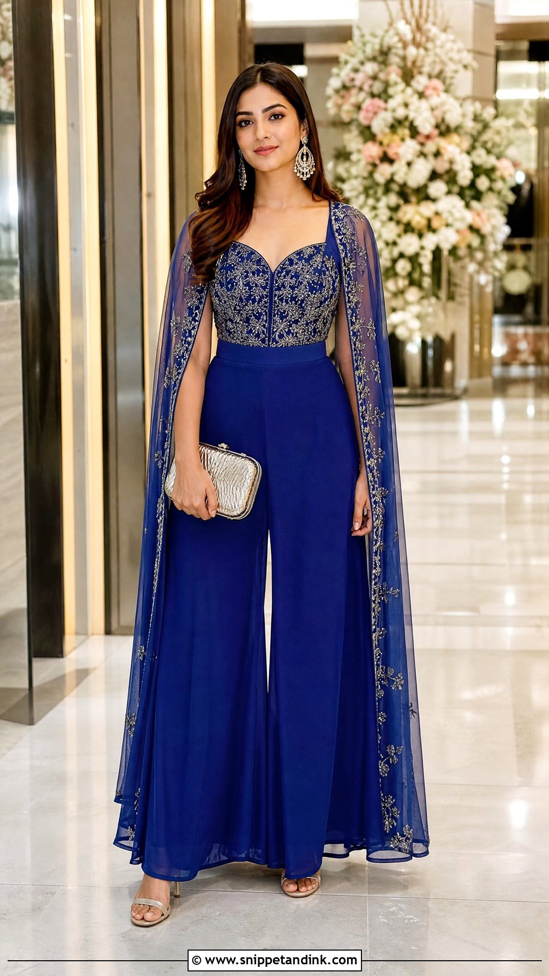 Palazzo Jumpsuit for Brother Marriage - Snippet and Ink - 25 Brother Marriage Dress for Sister Ideas
