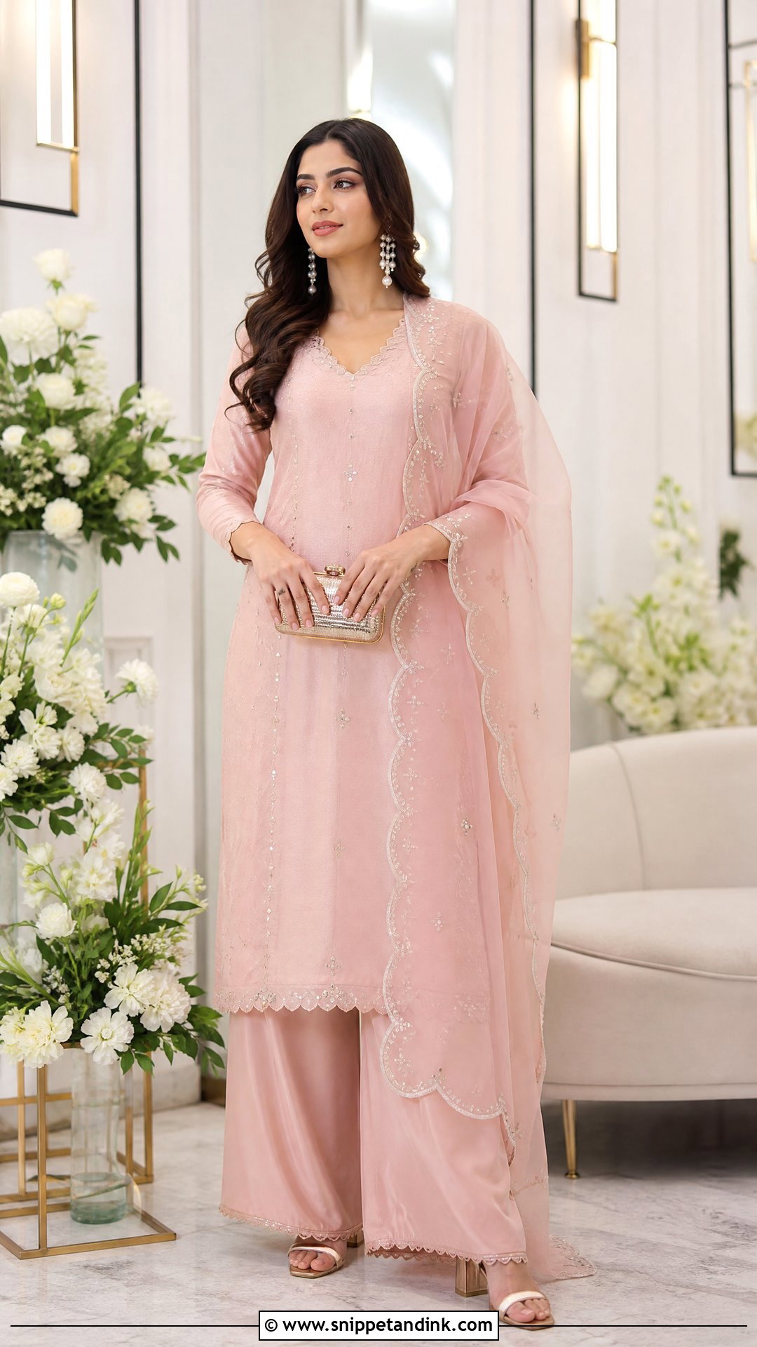 Palazzo Salwar Suit - Snippet and Ink - 20 Salwar for Wedding Ideas