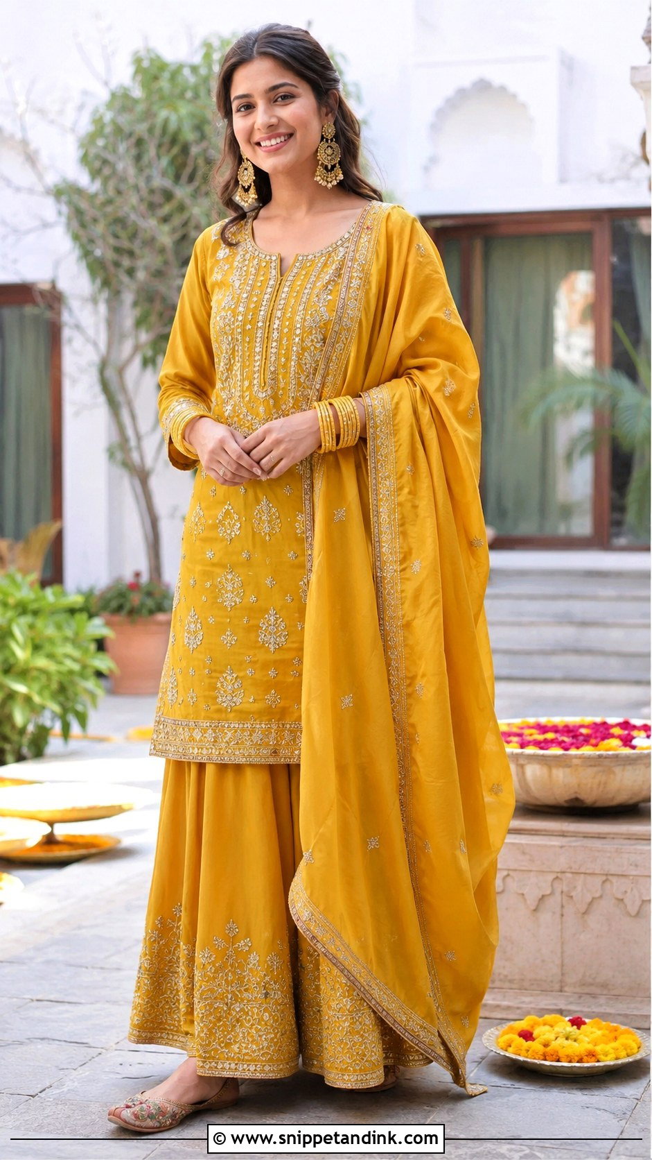 Palazzo Suit For Bride Sister - Snippet and Ink - 30 Dress for Bride Sister Ideas