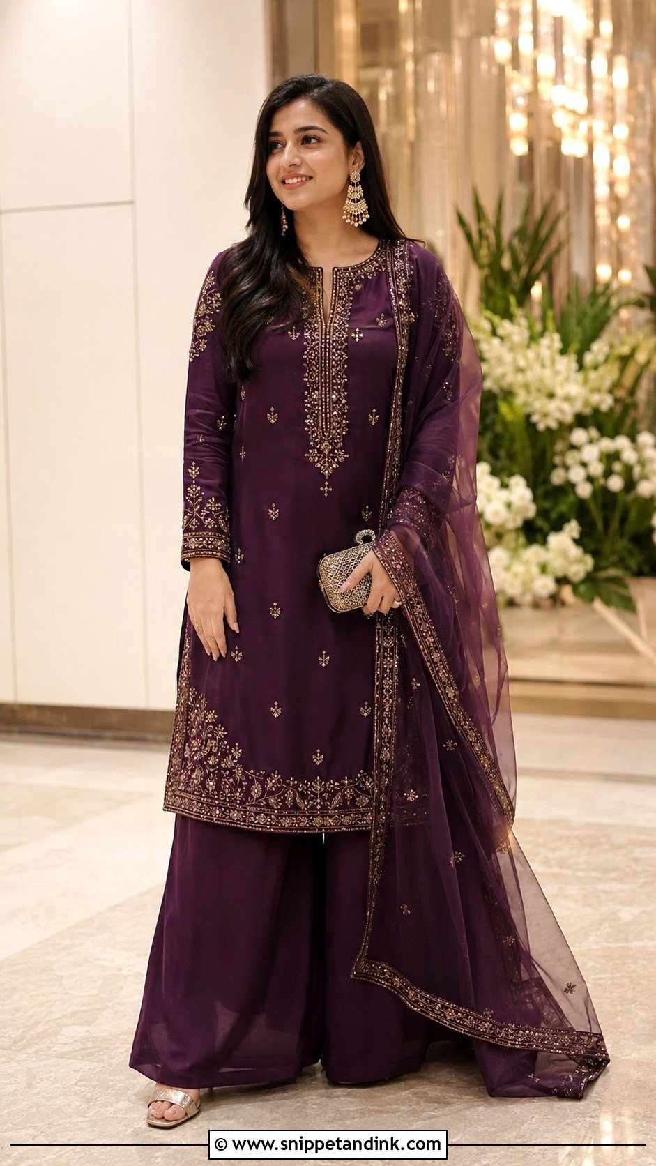 Palazzo Suit For Indian Wedding - Snippet and Ink - 25 Trending Indian Outfits for Wedding