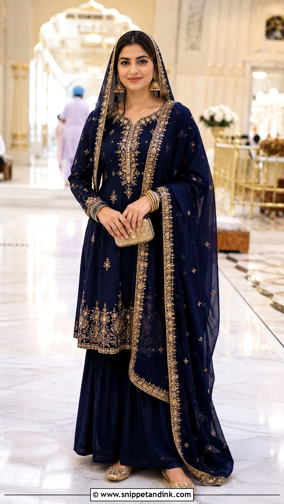 Palazzo Suit For Sikh Wedding - Snippet and Ink - 25 Sikh Wedding Dress Ideas