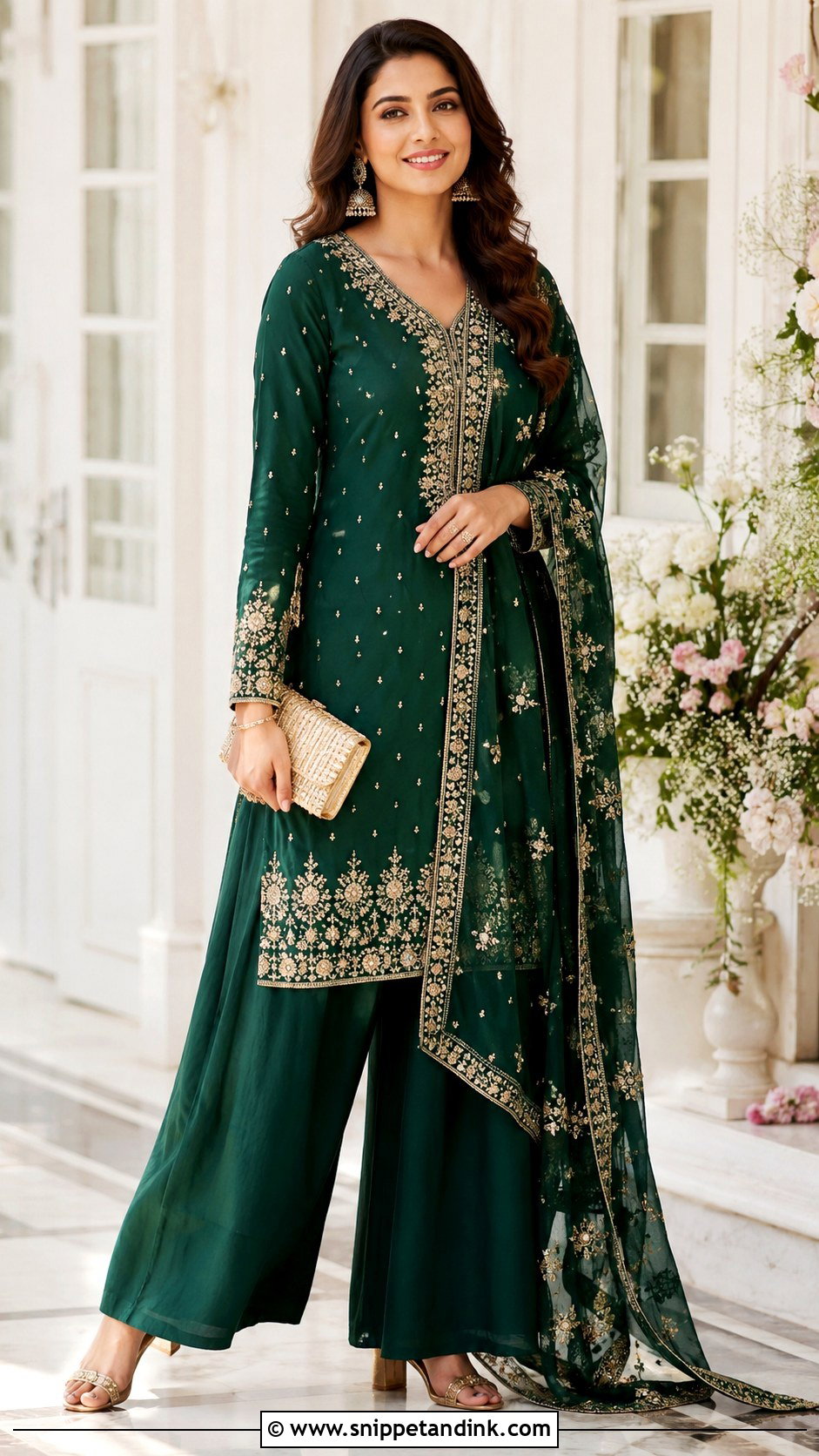 Palazzo Suit For Wedding - Snippet and Ink - 25 Indian Wedding Dresses for Women