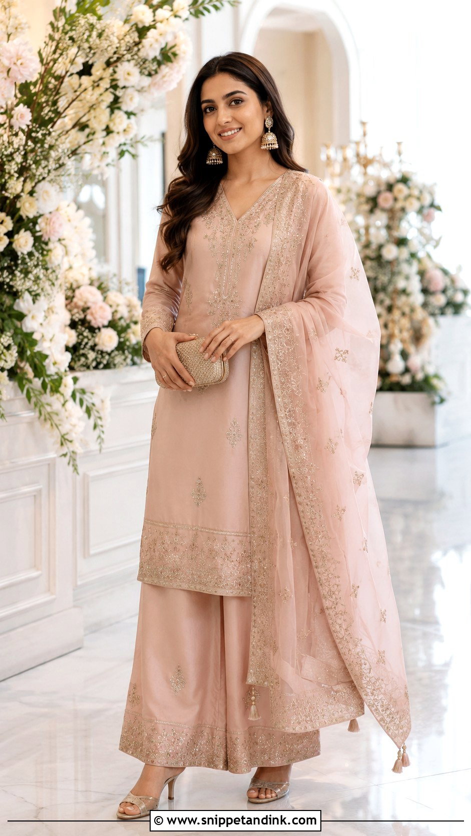 Palazzo Suit For Wedding Function - Snippet and Ink - 30 Wedding Function Dress for Women Ideas