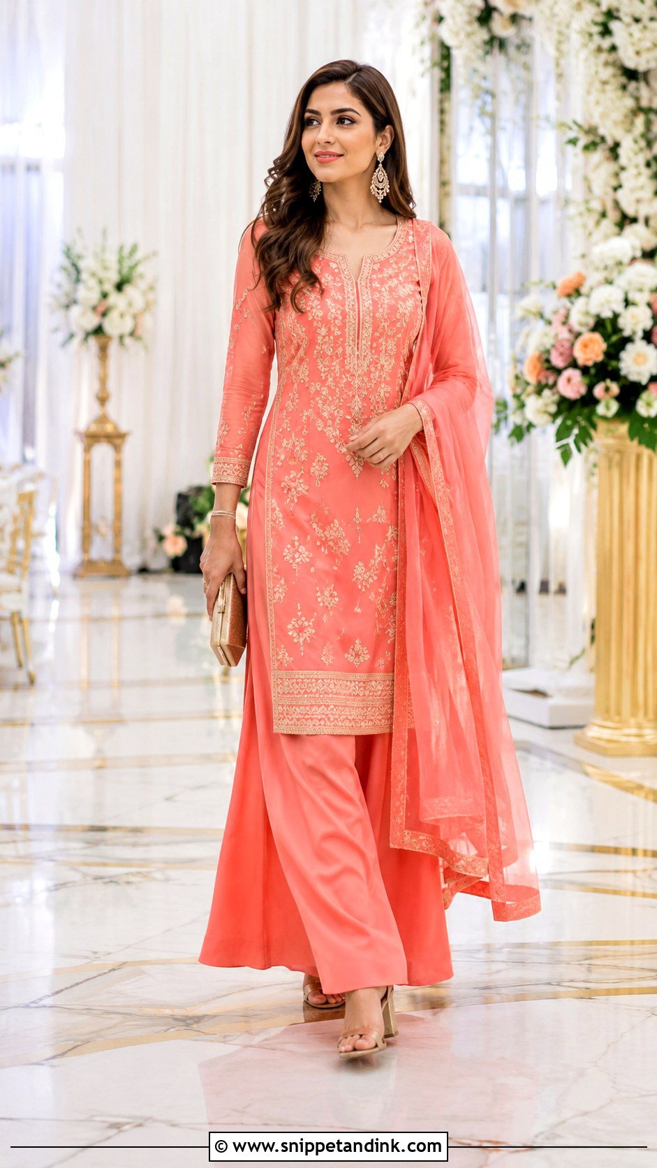 Palazzo Suit Indian Wedding Dress - Snippet and Ink - 20 Indian Wedding Dresses Women