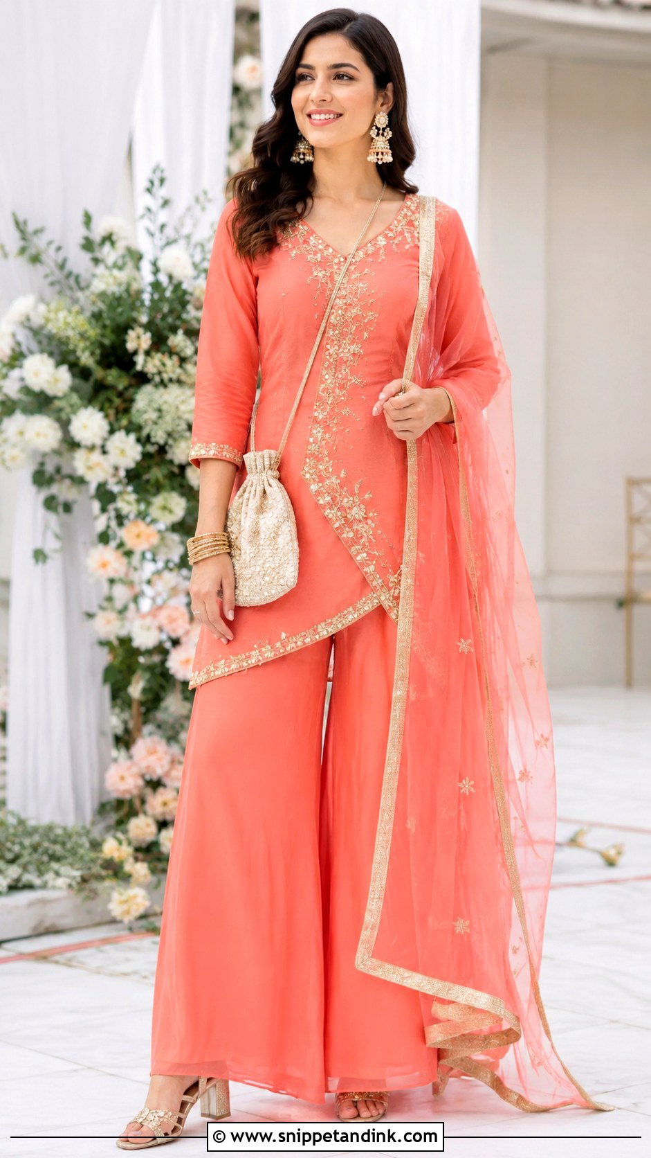 Palazzo Suit for Brides Sister - Snippet and Ink - 20 Bride Sister Outfit for Wedding Ideas
