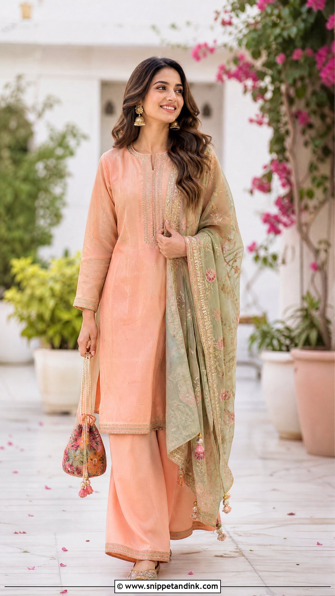 Palazzo Suit for Brothers Wedding - Snippet and Ink - 20 Outfit Ideas for Brothers Wedding