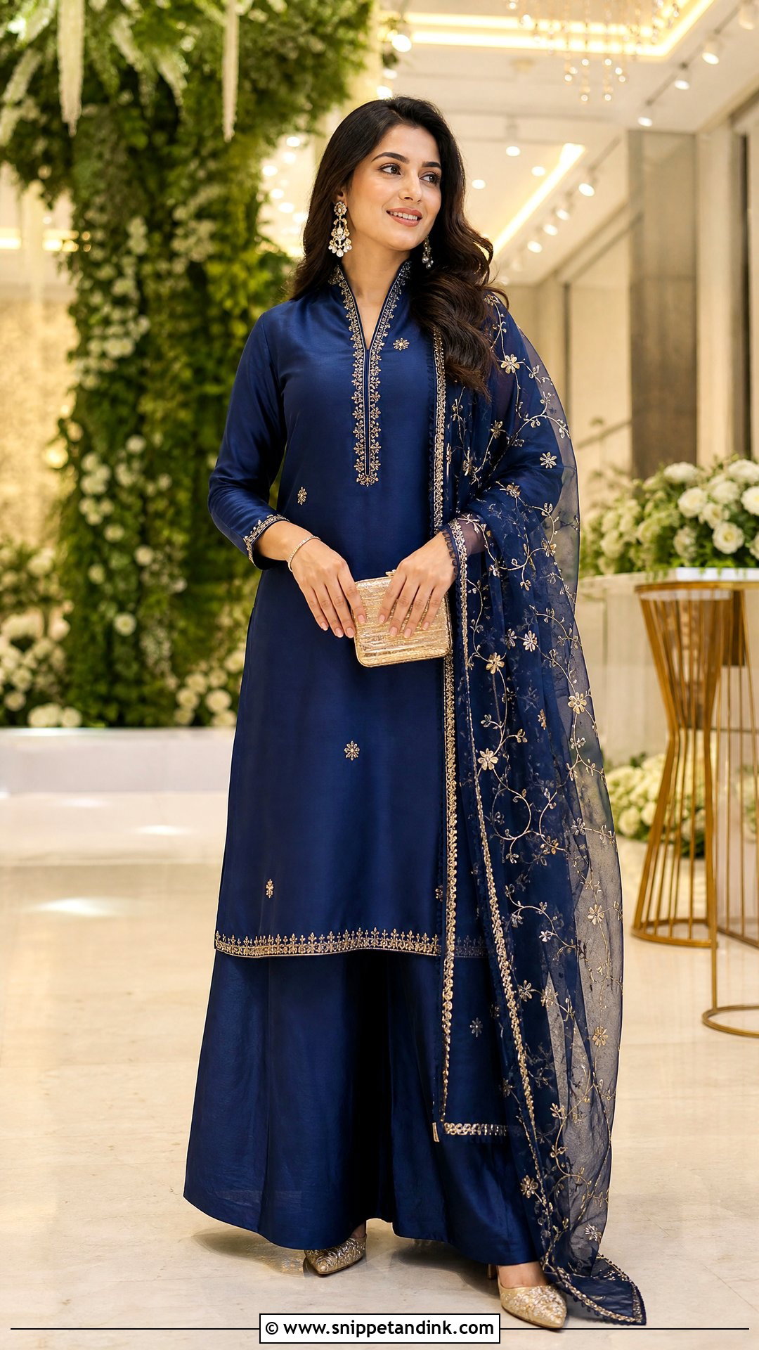 Palazzo Suit for Marriage Function - Snippet and Ink - 20 Outfit Ideas for Marriage Function