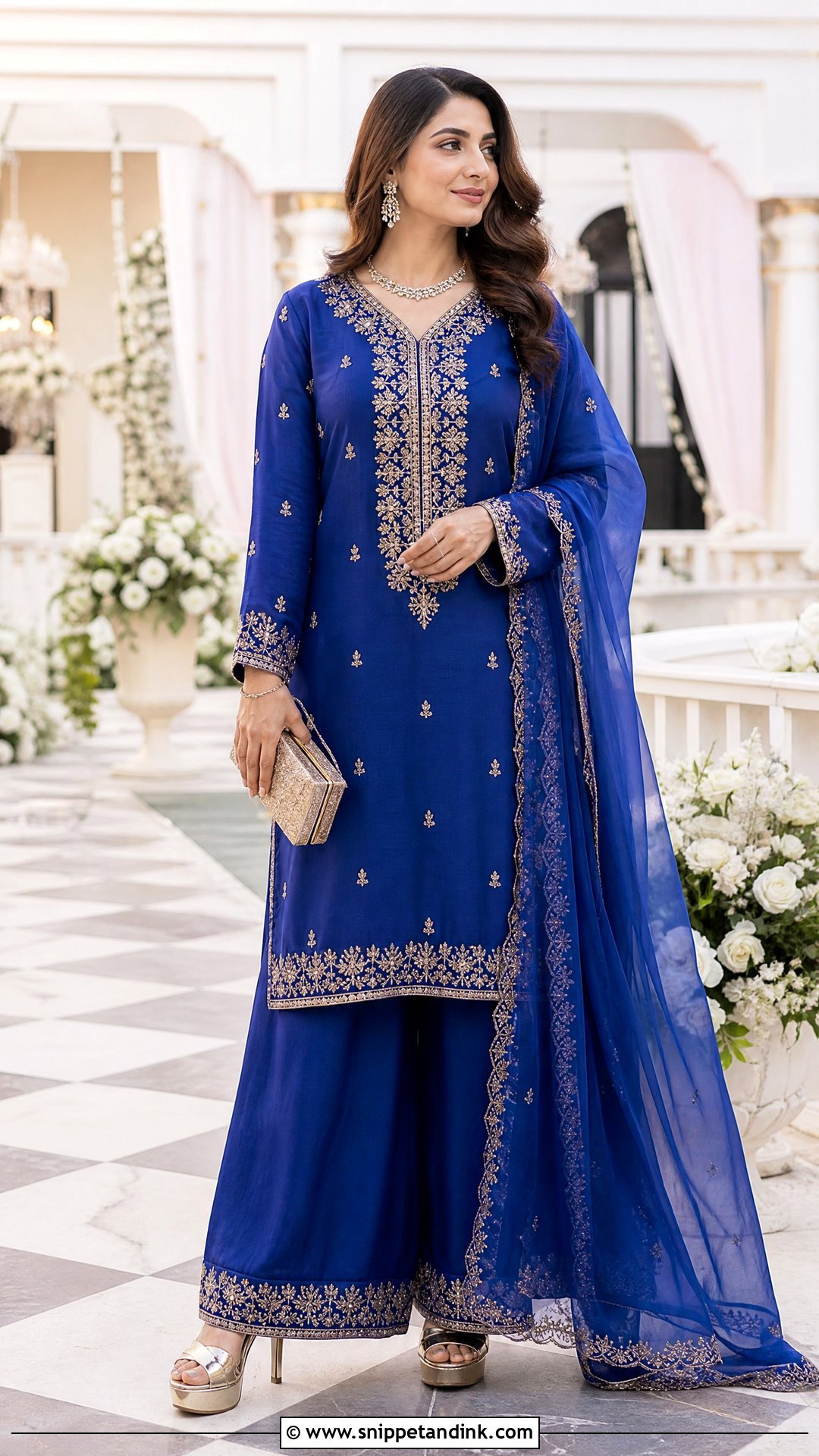 Palazzo Suit for Marriage Guest - Snippet and Ink - 20 Marriage Wear Dresses for Women