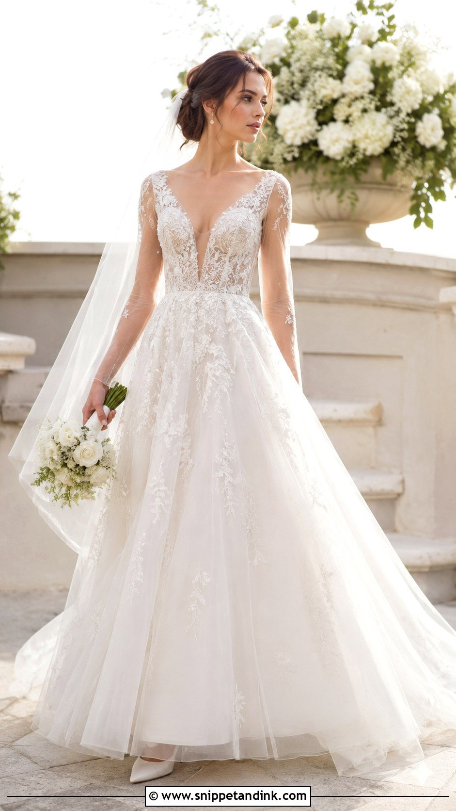Paolo Sebastian A Line Wedding Dress - Snippet and Ink - 20 Paolo Sebastian Wedding Dress Ideas