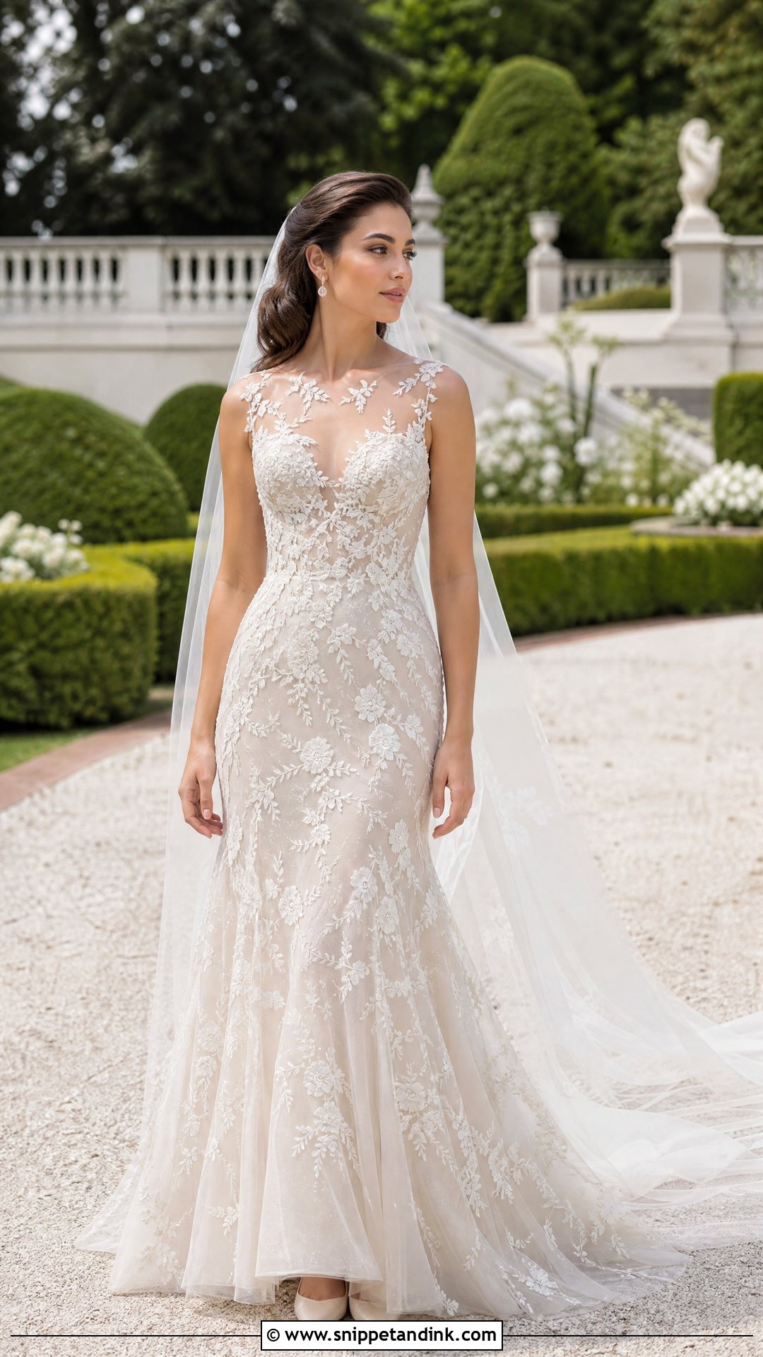 Paolo Sebastian Bridal Illusion Tulle Gown - Snippet and Ink - 20 Paolo Sebastian Bridal Ideas