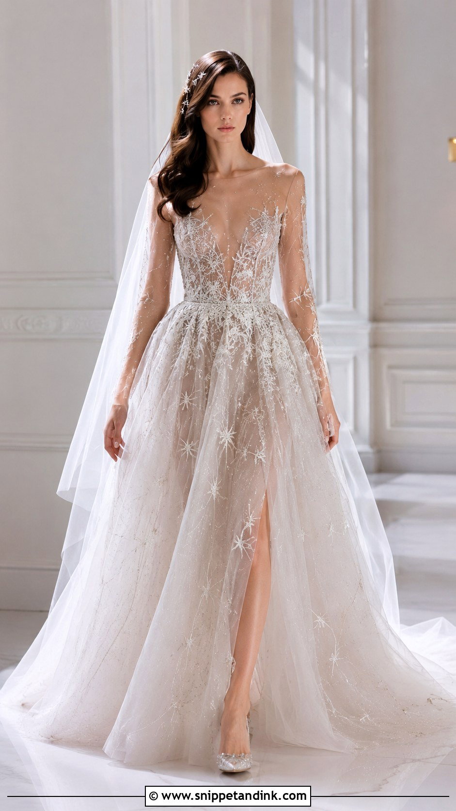 Paolo Sebastian Celestial Wedding Dress - Snippet and Ink - 20 Paolo Sebastian Wedding Dress Ideas