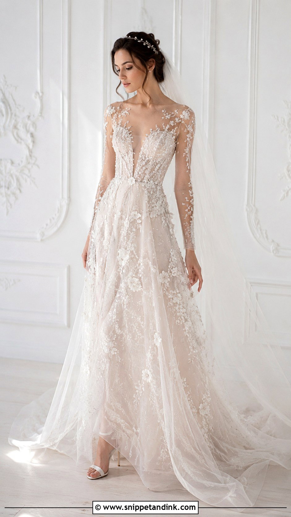 Paolo Sebastian Corset Ball Gown Wedding Dress - Snippet and Ink - 20 Paolo Sebastian Wedding Dress Ideas