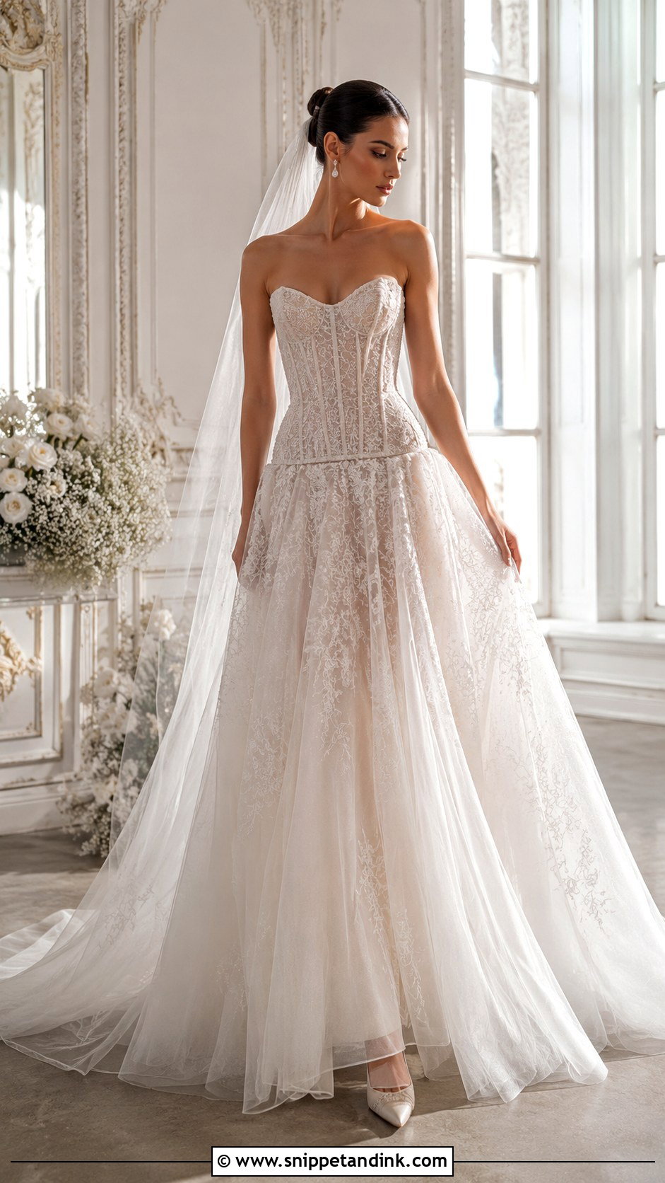 Paolo Sebastian Drop Waist Wedding Dress - Snippet and Ink - 20 Paolo Sebastian Wedding Dress Ideas