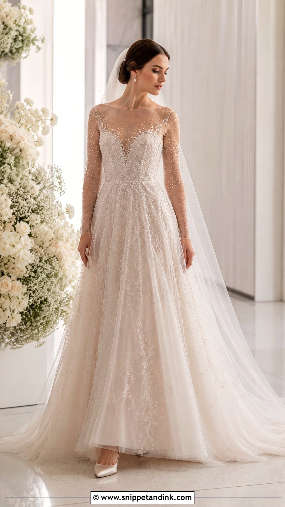 Paolo Sebastian Pearl Wedding Dress - Snippet and Ink - 20 Paolo Sebastian Wedding Dress Ideas