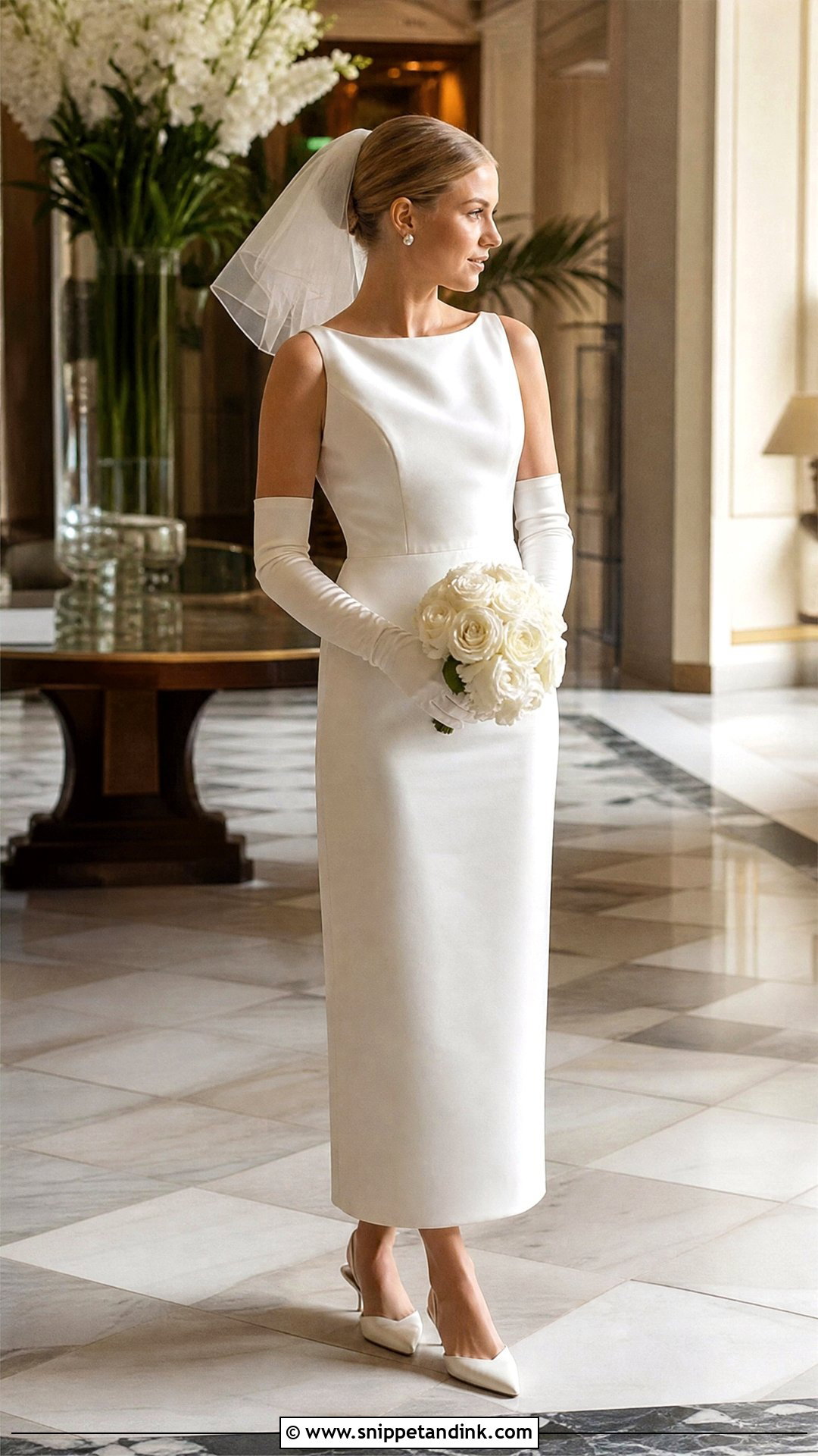 Parent Trap Wedding Dress With Gloves - Snippet and Ink - 20 Parent Trap Wedding Dress Ideas