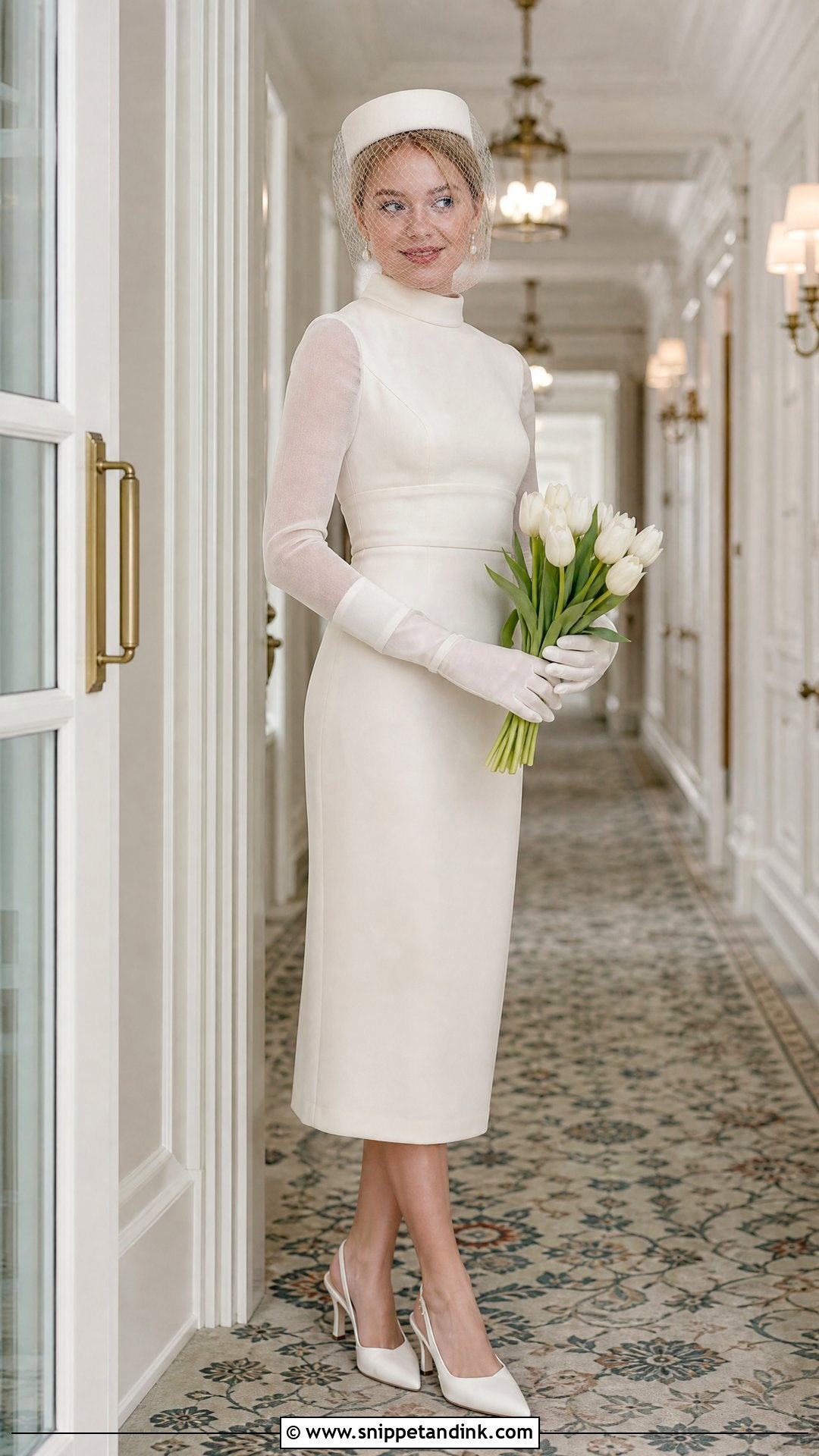 Parent Trap Wedding Dress With Pillbox Hat - Snippet and Ink - 20 Parent Trap Wedding Dress Ideas