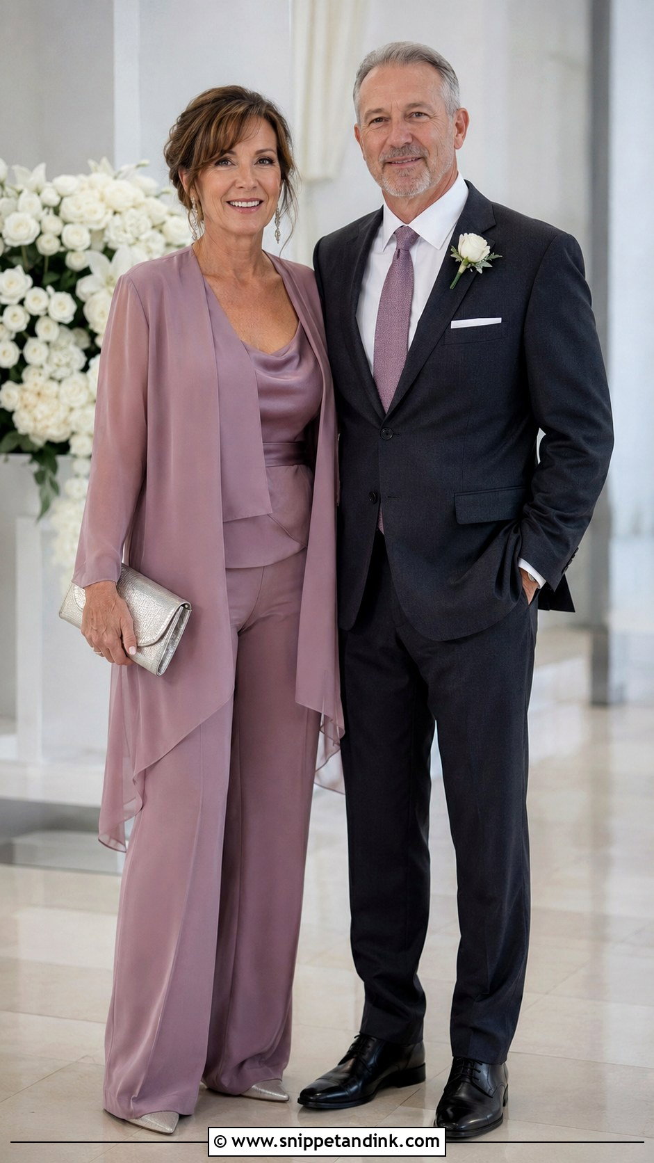 Parent Wedding Pantsuit Outfit - Snippet and Ink - 20 Parents Wedding Outfit Ideas