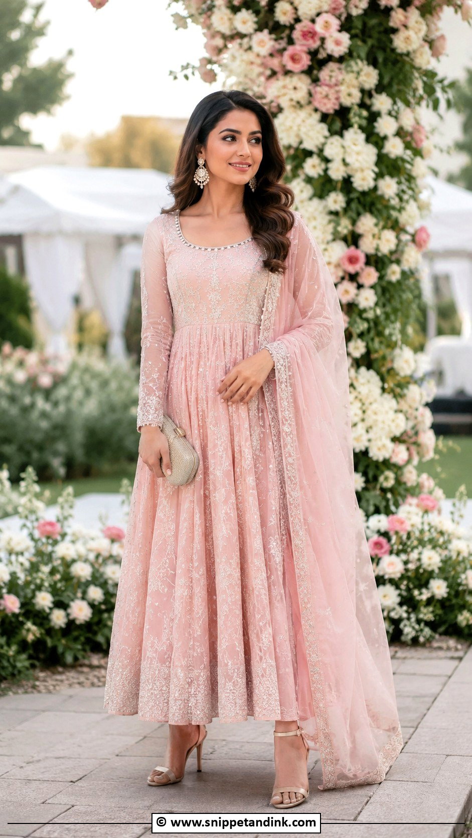 Pastel Anarkali Dress for Wedding - Snippet and Ink - 30 Anarkali Dress for Wedding Ideas