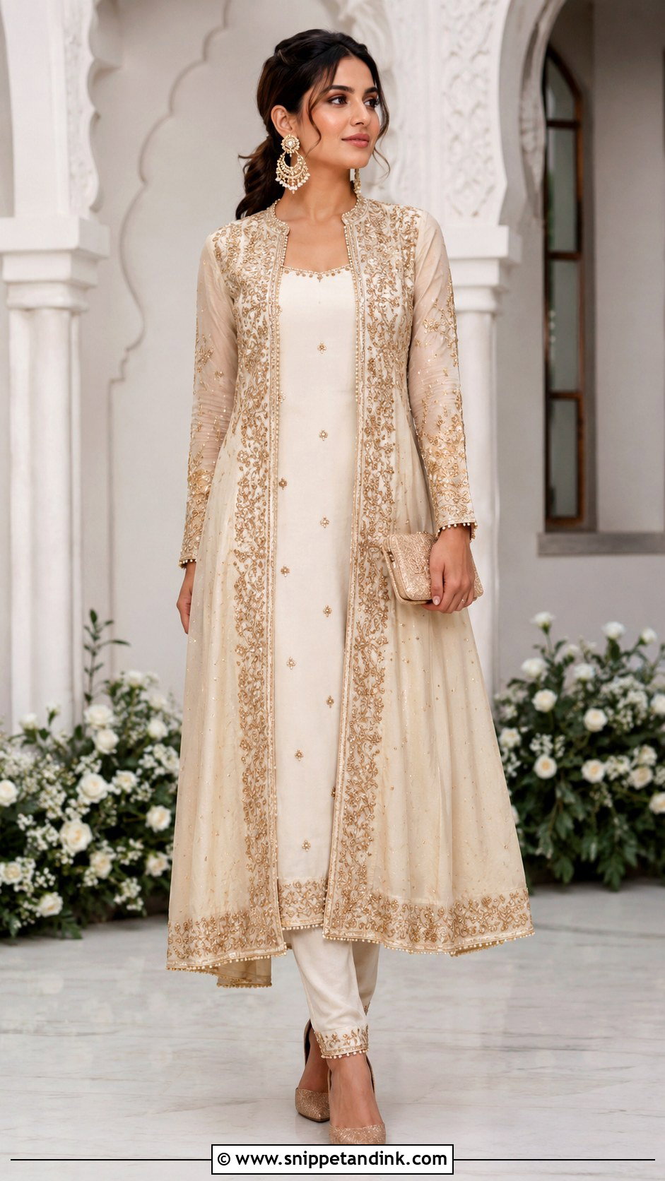 Pastel Anarkali Suit For Day Wedding - Snippet and Ink - 25 Anarkali Suits for Wedding