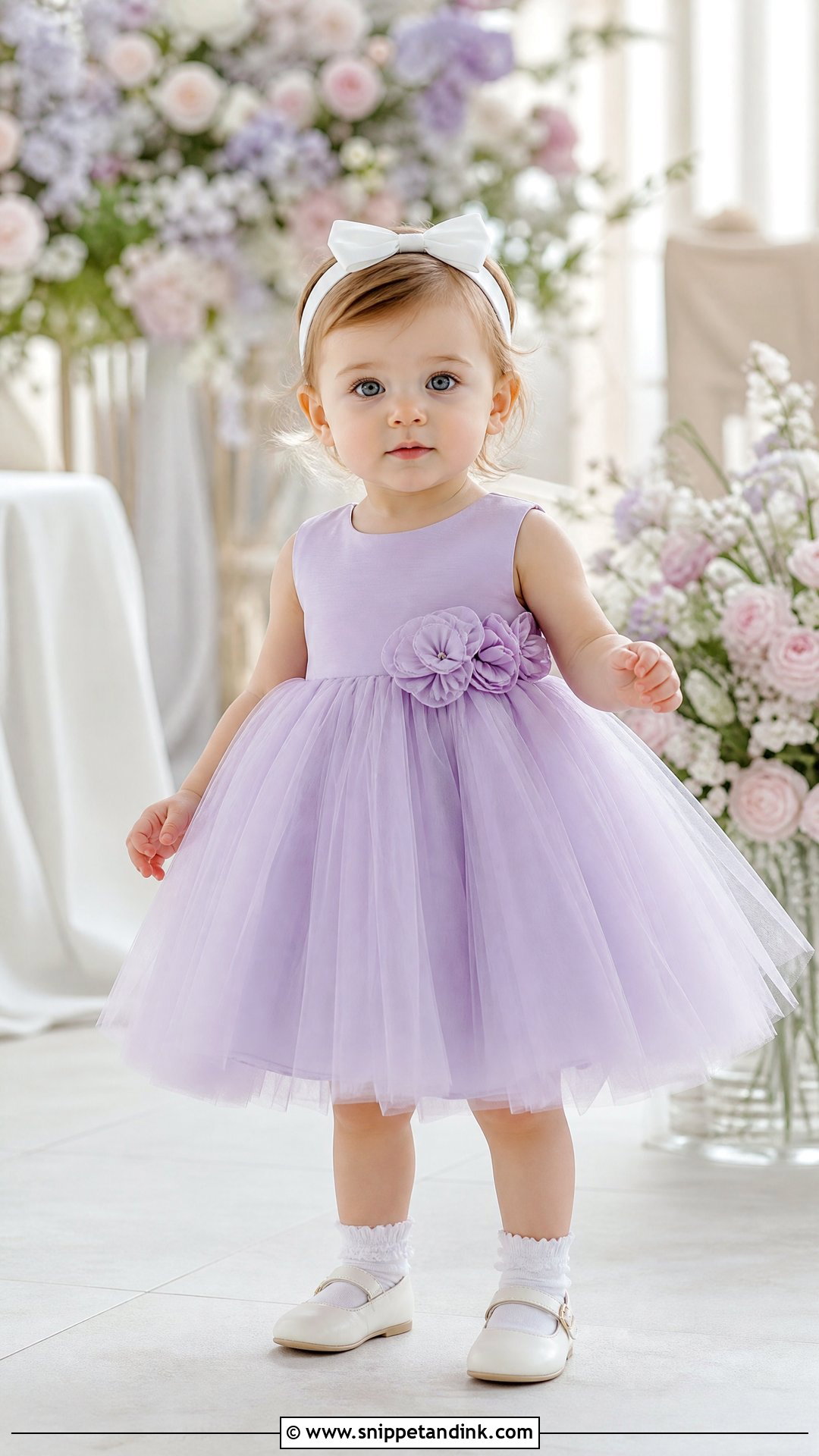 Pastel Baby Girl Wedding Dress - Snippet and Ink - 25 Baby Girl Wedding Dress Ideas