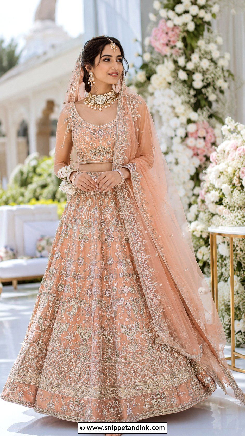 Pastel Baraat Lehenga - Snippet and Ink - 25 Baraat Dress Pakistani Bridal Wear Ideas