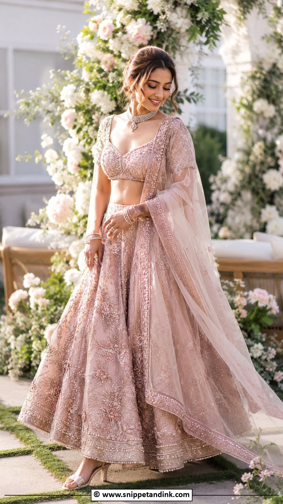 Pastel Barat Bride Lehenga - Snippet and Ink - 30 Barat Bride Ideas