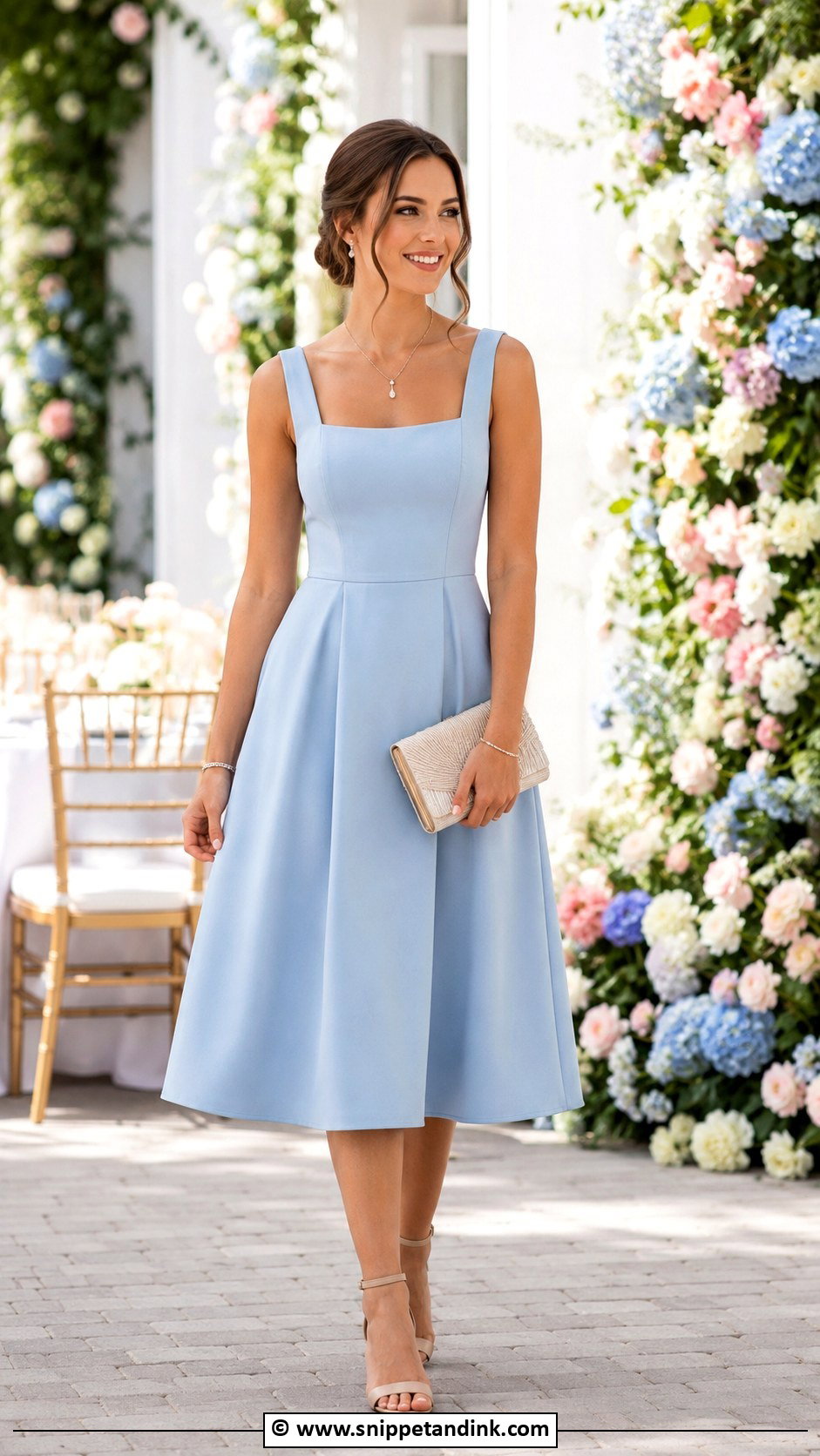 Pastel Cocktail Wedding Attire - Snippet and Ink - 30 Cocktail Wedding Attire Ideas