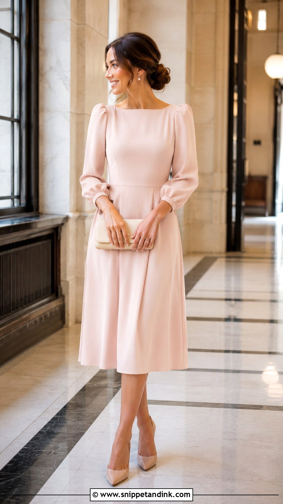 Pastel Dress Register Marriage Outfit - Snippet and Ink - 25 Register Marriage Outfit Ideas