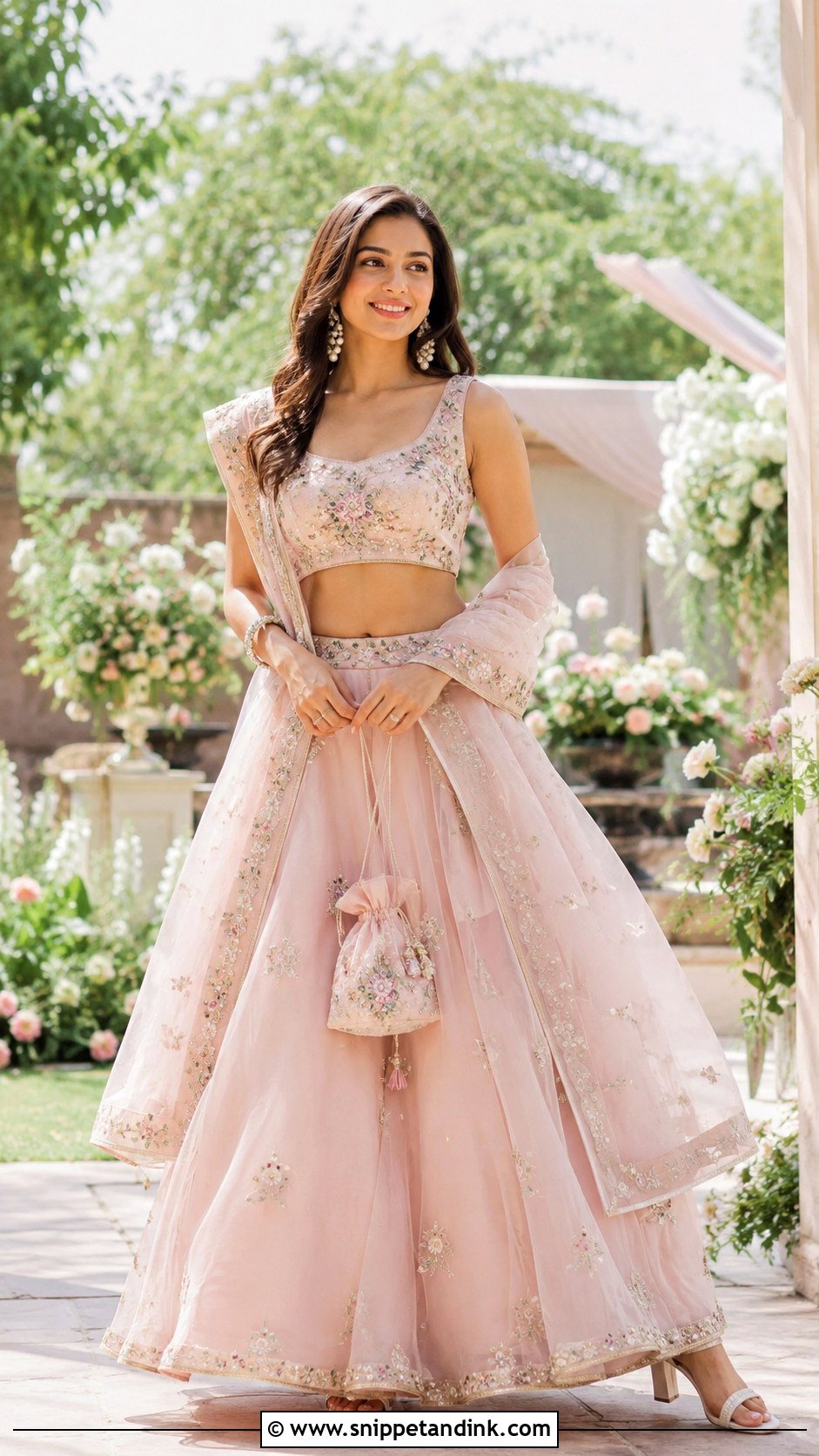 Pastel Embroidered Lehenga Shadi Dress - Snippet and Ink - 20 Indian Shadi Dresses