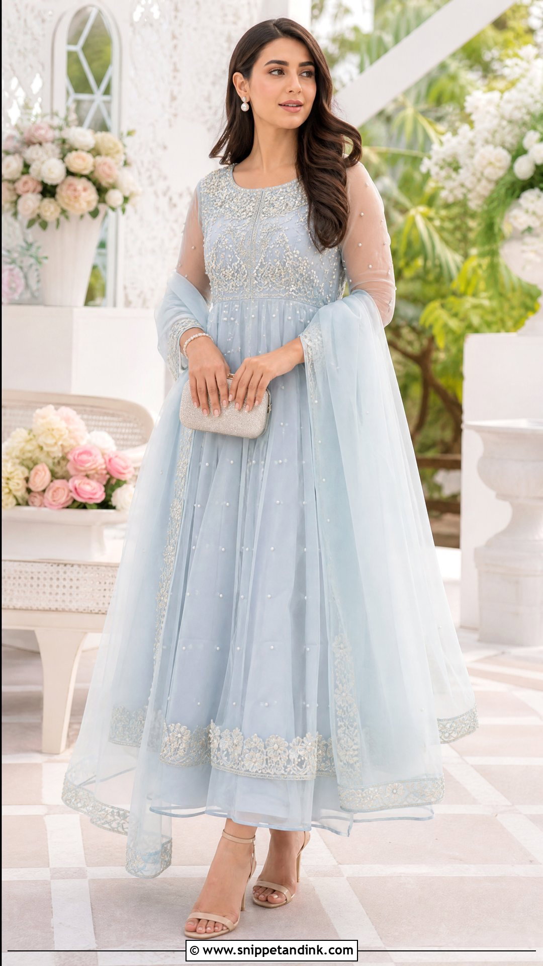 Pastel Frock For Wedding - Snippet and Ink - 25 Frock Designs for Women Wedding