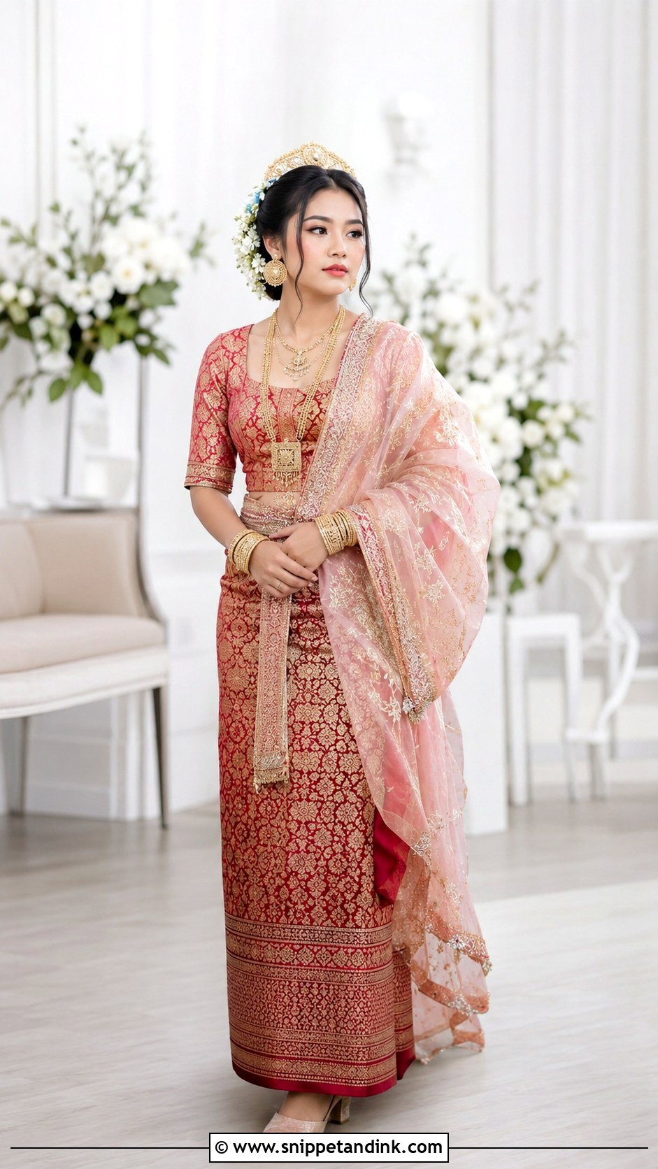 Pastel Innaphi Manipuri Bride - Snippet and Ink - 20 Manipuri Bride Ideas
