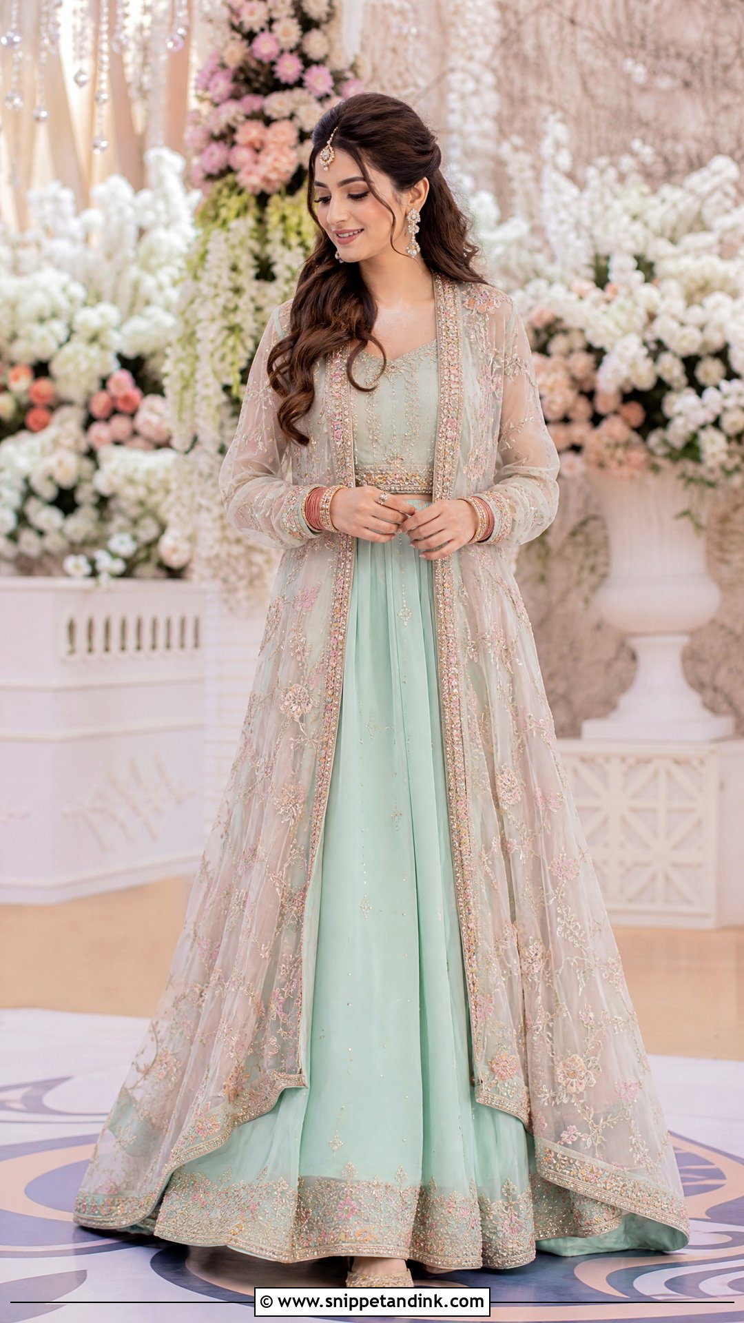 Pastel Jacket Lehenga Dholki Bridal Outfit - Snippet and Ink - 20 Dholki Outfit Bride Ideas