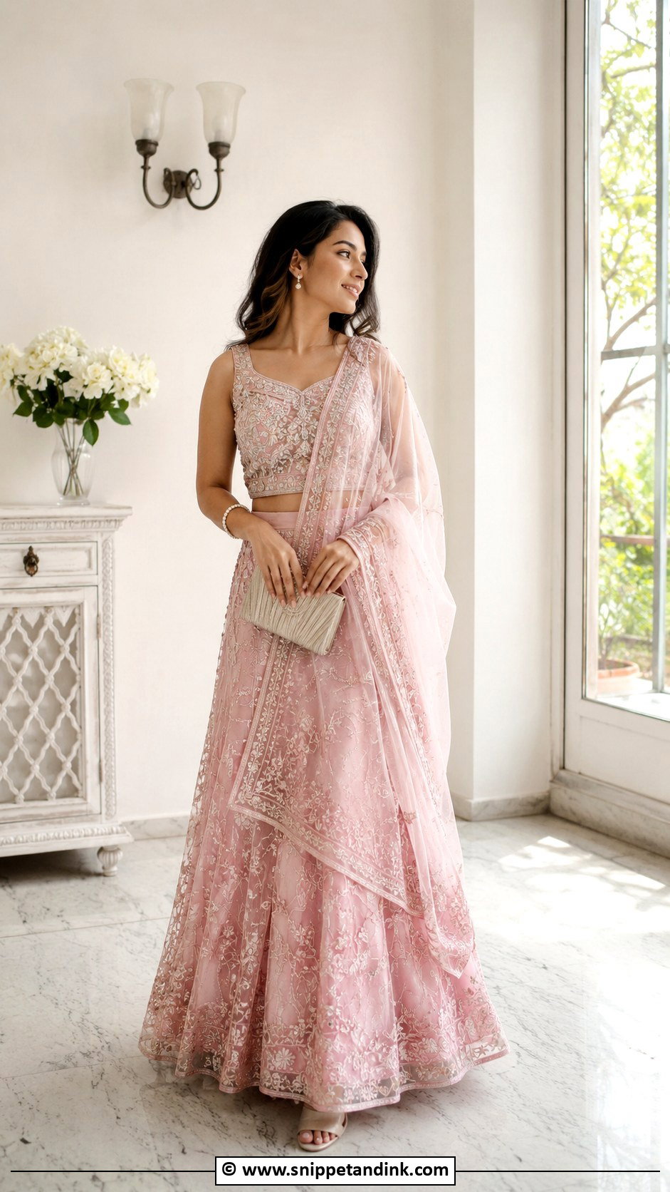 Pastel Lehenga Court Marriage Outfit - Snippet and Ink - 25 Indian Court Marriage Outfit Ideas