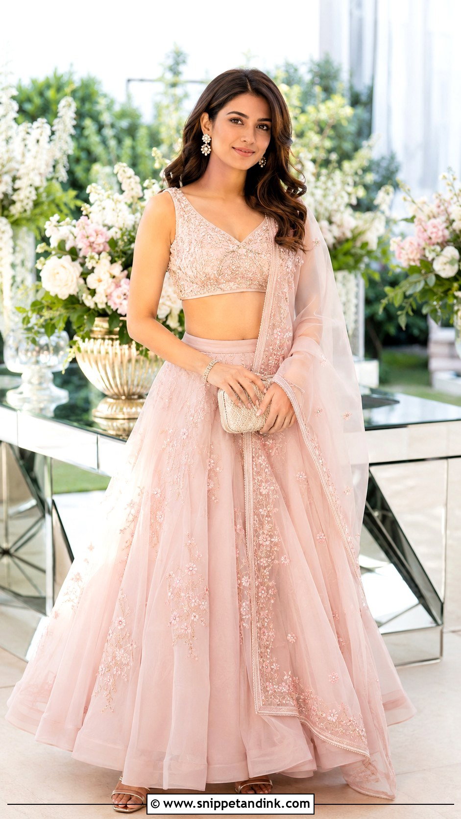 Pastel Lehenga For Day Wedding - Snippet and Ink - 25 Indian Outfit for Brothers Wedding Ideas