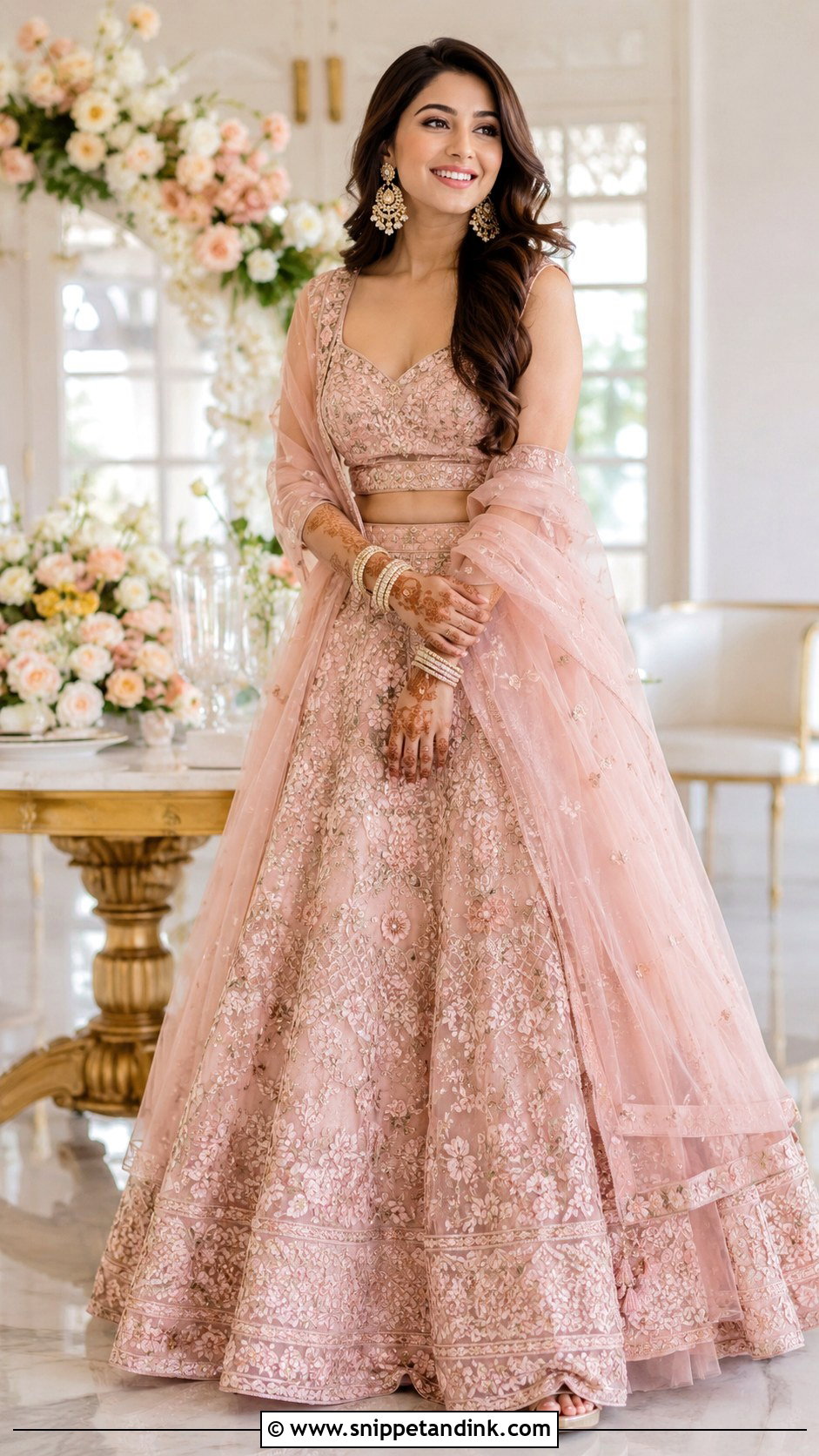 Pastel Lehenga For Roka Bride - Snippet and Ink - 25 Roka Dresses for Bride