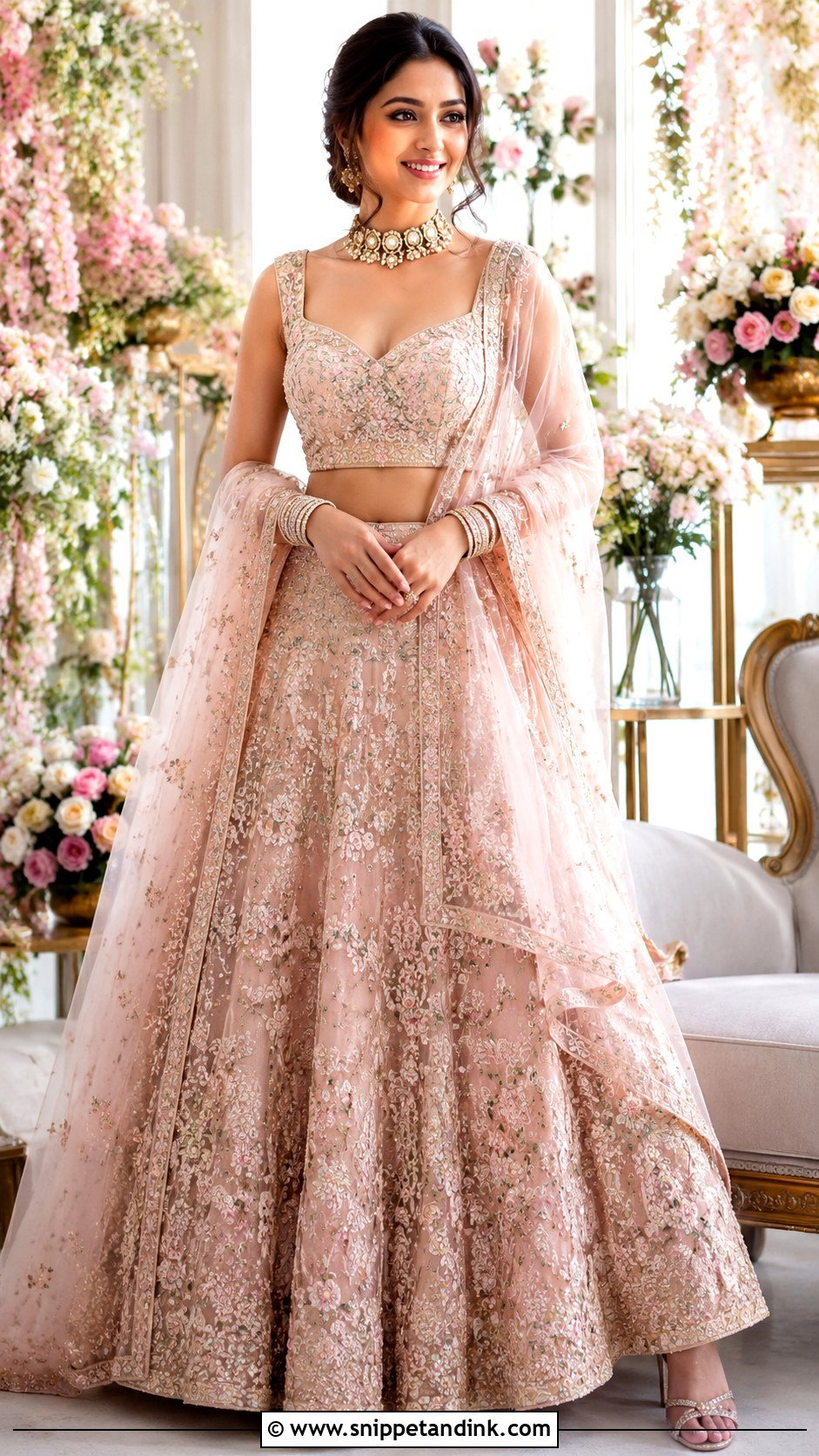 Pastel Lehenga For Roka Ceremony - Snippet and Ink - 30 Roka Ceremony Outfits for Bride
